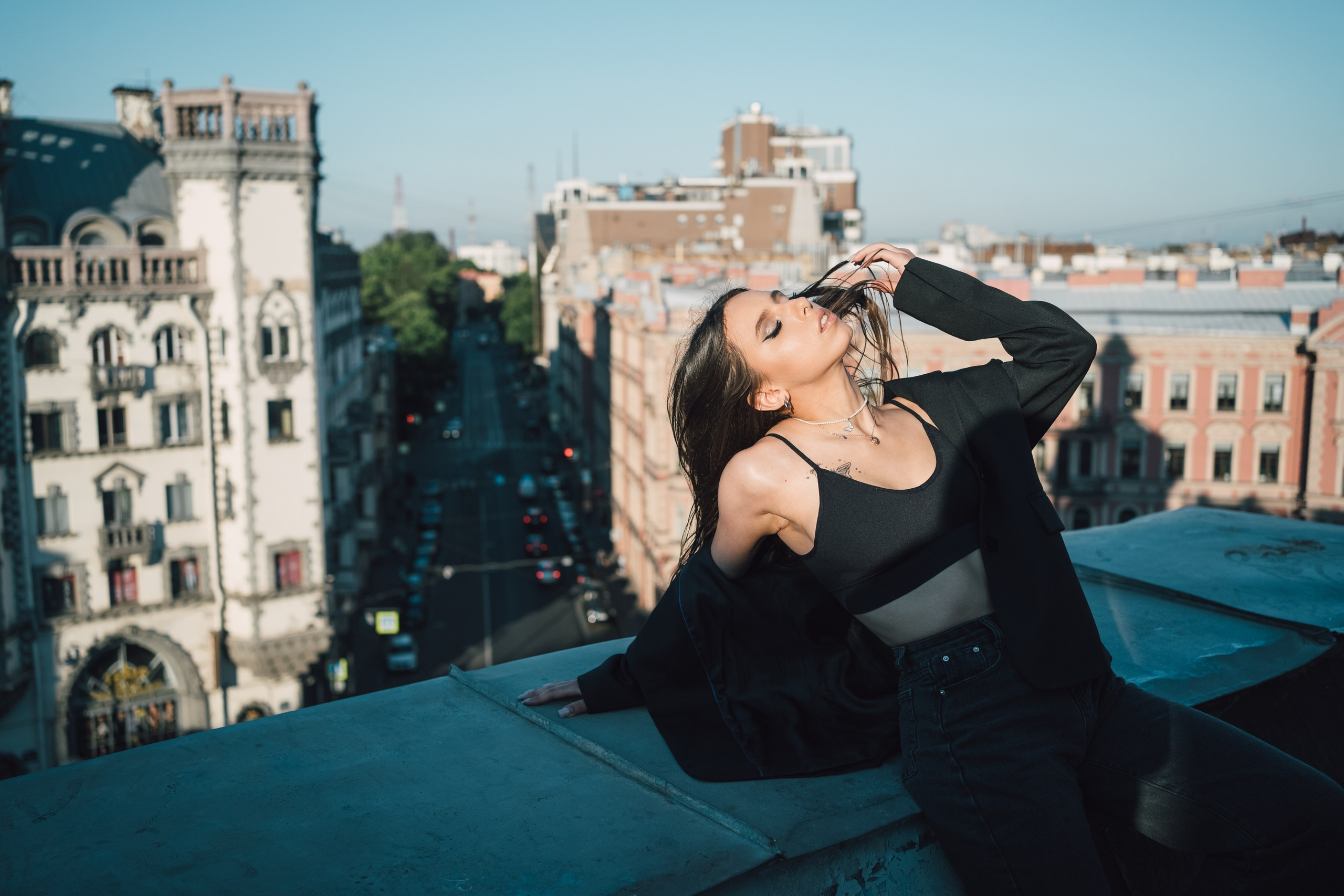 На крыше. Репортажный фотограф в Санкт-Петербурге. Фотограф на мероприятие в СПБ