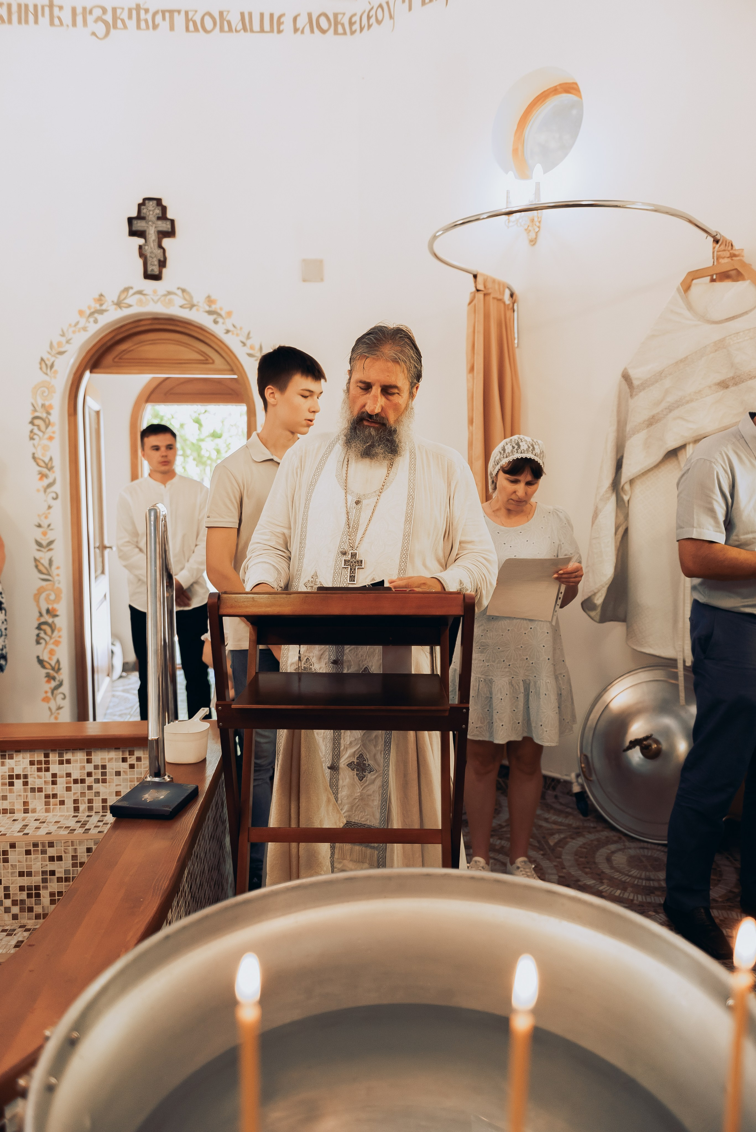 Крещение Евы. Фотограф Татьяна Иванчикова