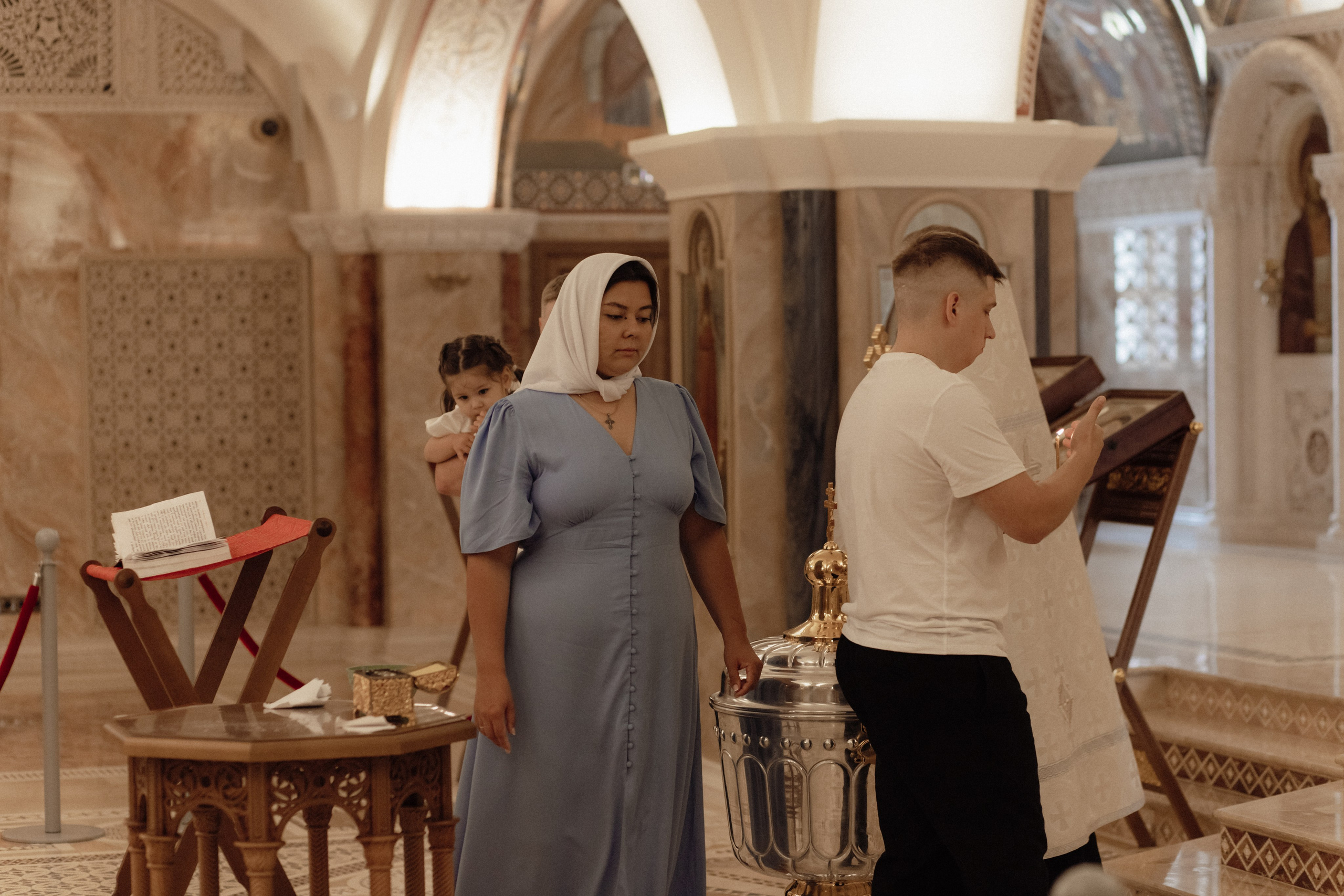 Крещение Киры. Семейный и свадебный фотограф в Челябинске Мария Леонтьева