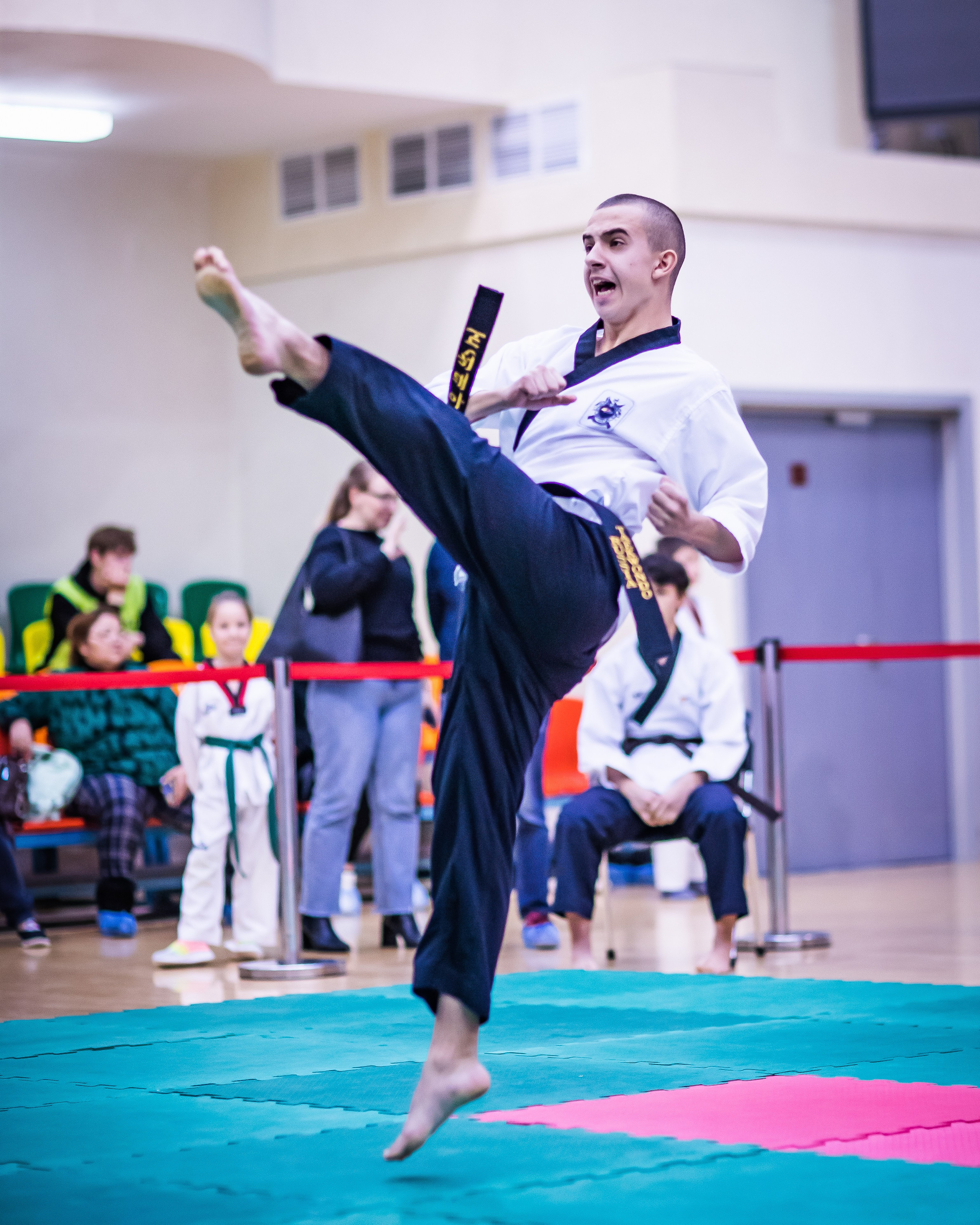 Турнир Федерации детского тхэквондо России по дисциплине ПХУМСЭ. Спортивный фотограф Максим Серегин