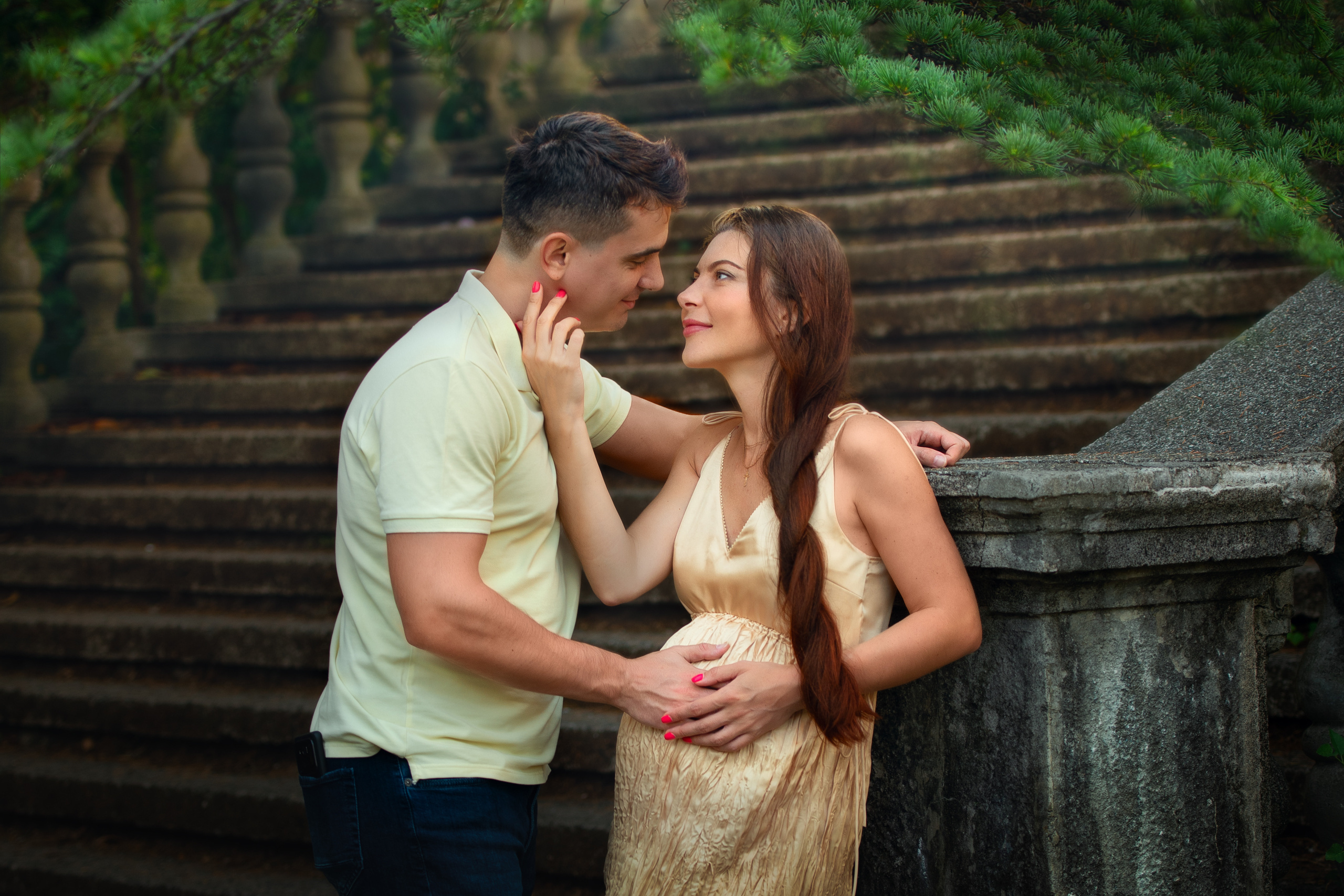 Фотосессия Марины и Симона в санатории Орджоникидзе. Сочи. Семейный и детский фотограф в Краснодарском крае Натали Фищенко