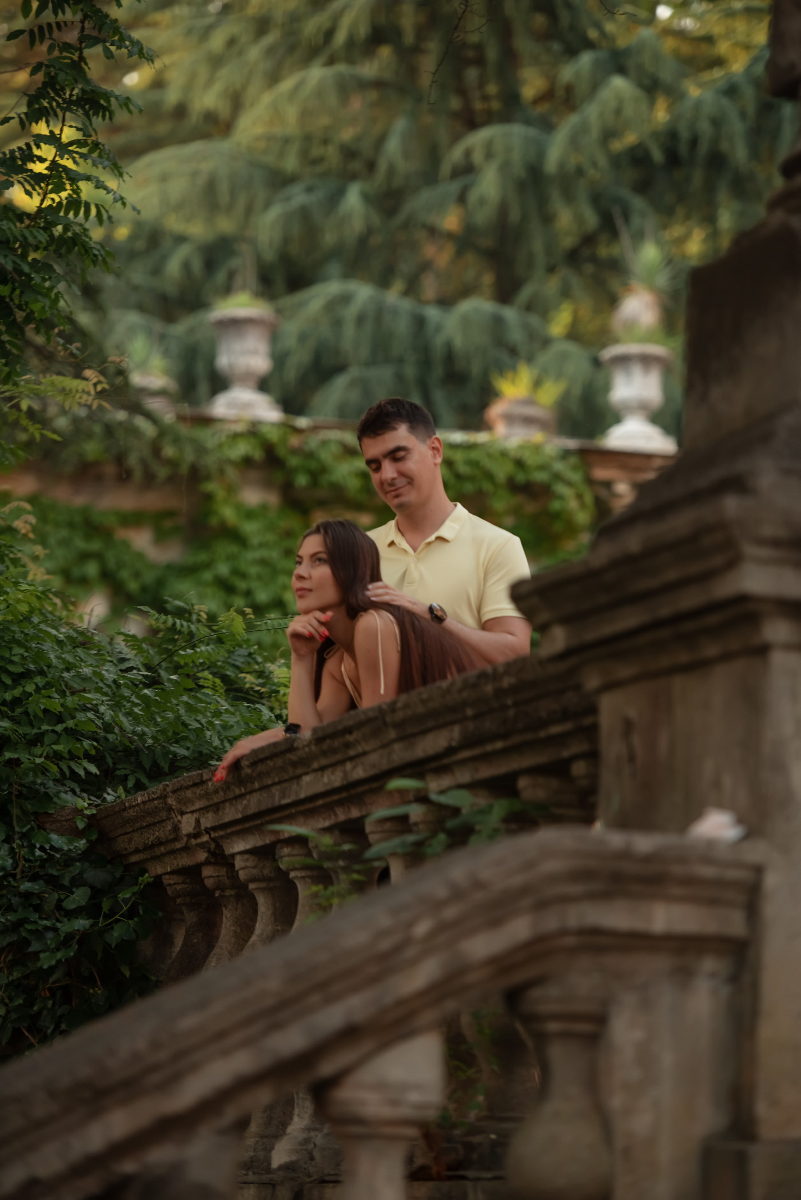 Фотосессия Марины и Симона в санатории Орджоникидзе. Сочи. Семейный и детский фотограф в Краснодарском крае Натали Фищенко