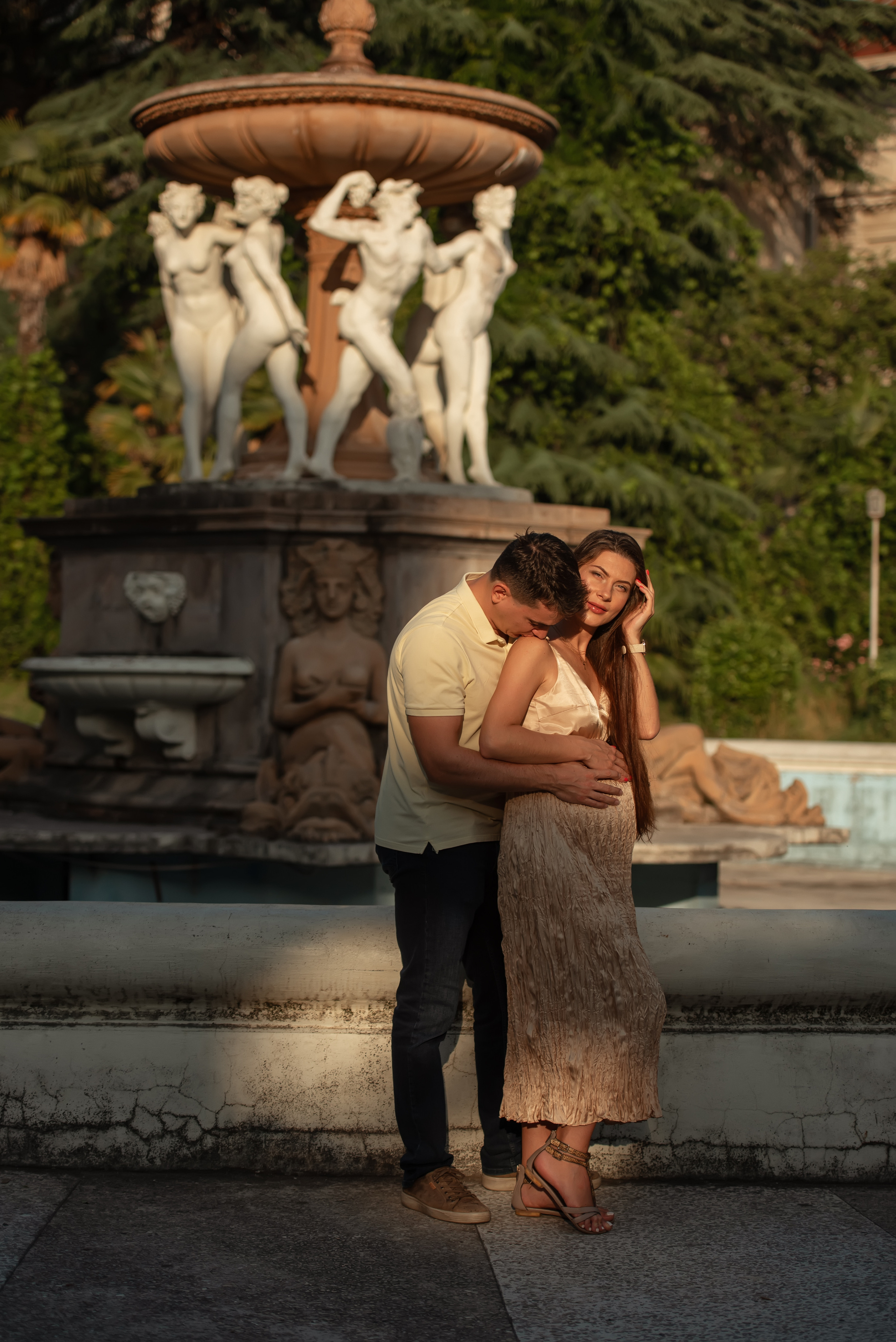 Фотосессия Марины и Симона в санатории Орджоникидзе. Сочи. Семейный и детский фотограф в Краснодарском крае Натали Фищенко