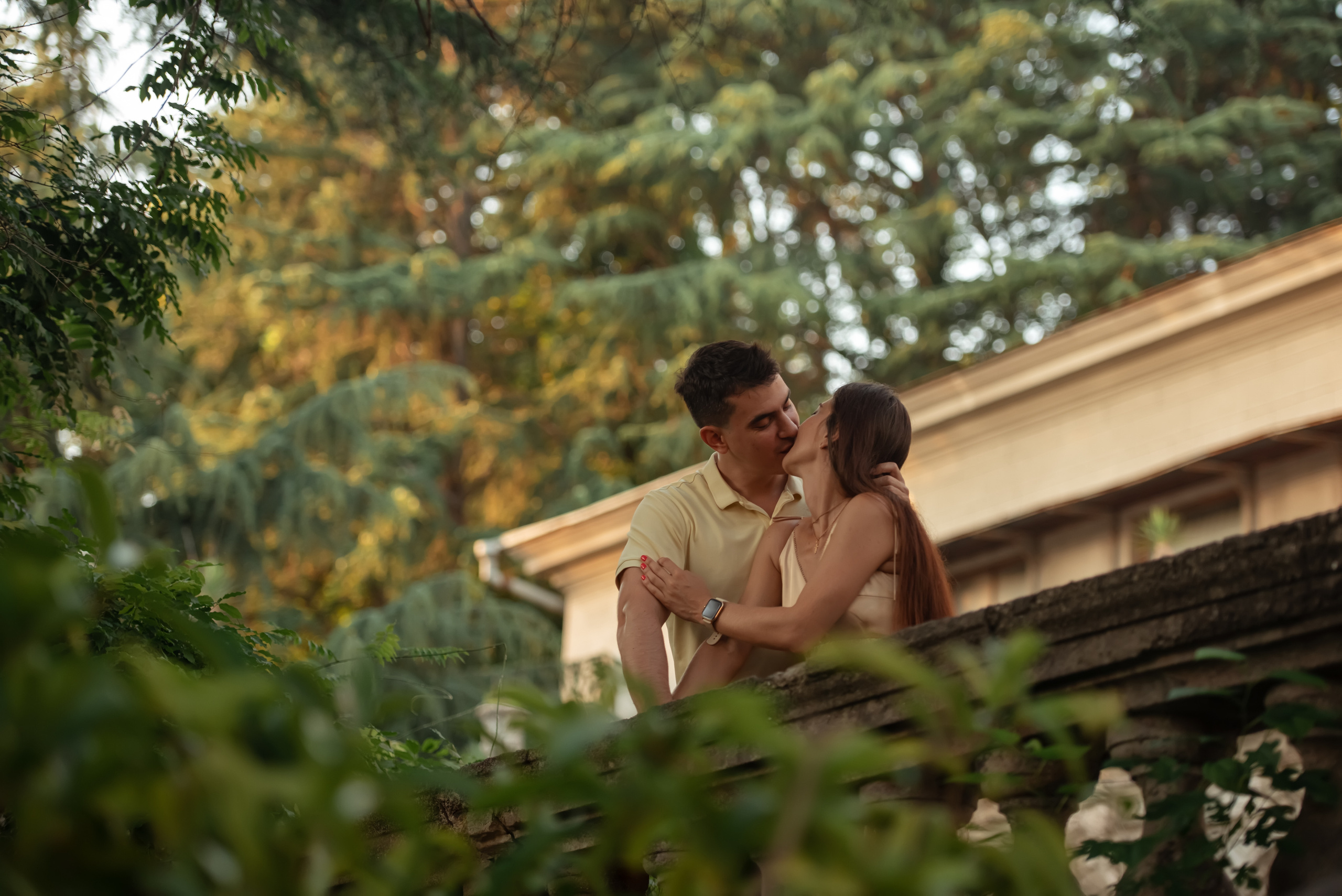 Фотосессия Марины и Симона в санатории Орджоникидзе. Сочи. Семейный и детский фотограф в Краснодарском крае Натали Фищенко