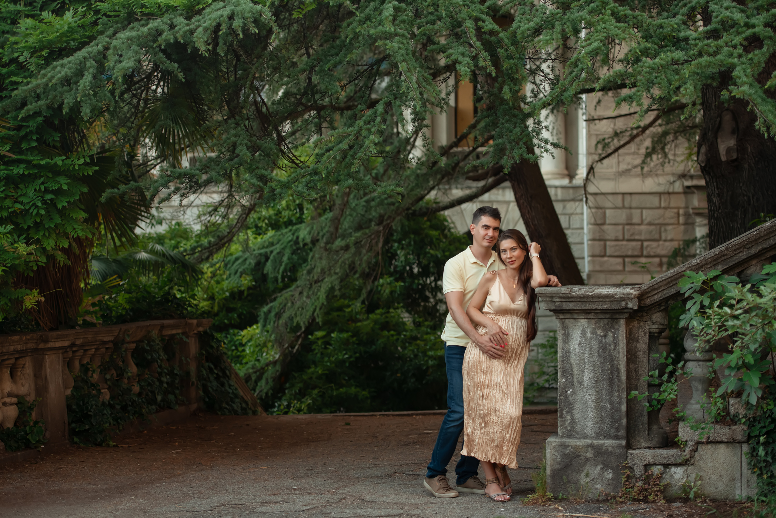 Фотосессия Марины и Симона в санатории Орджоникидзе. Сочи. Семейный и детский фотограф в Краснодарском крае Натали Фищенко