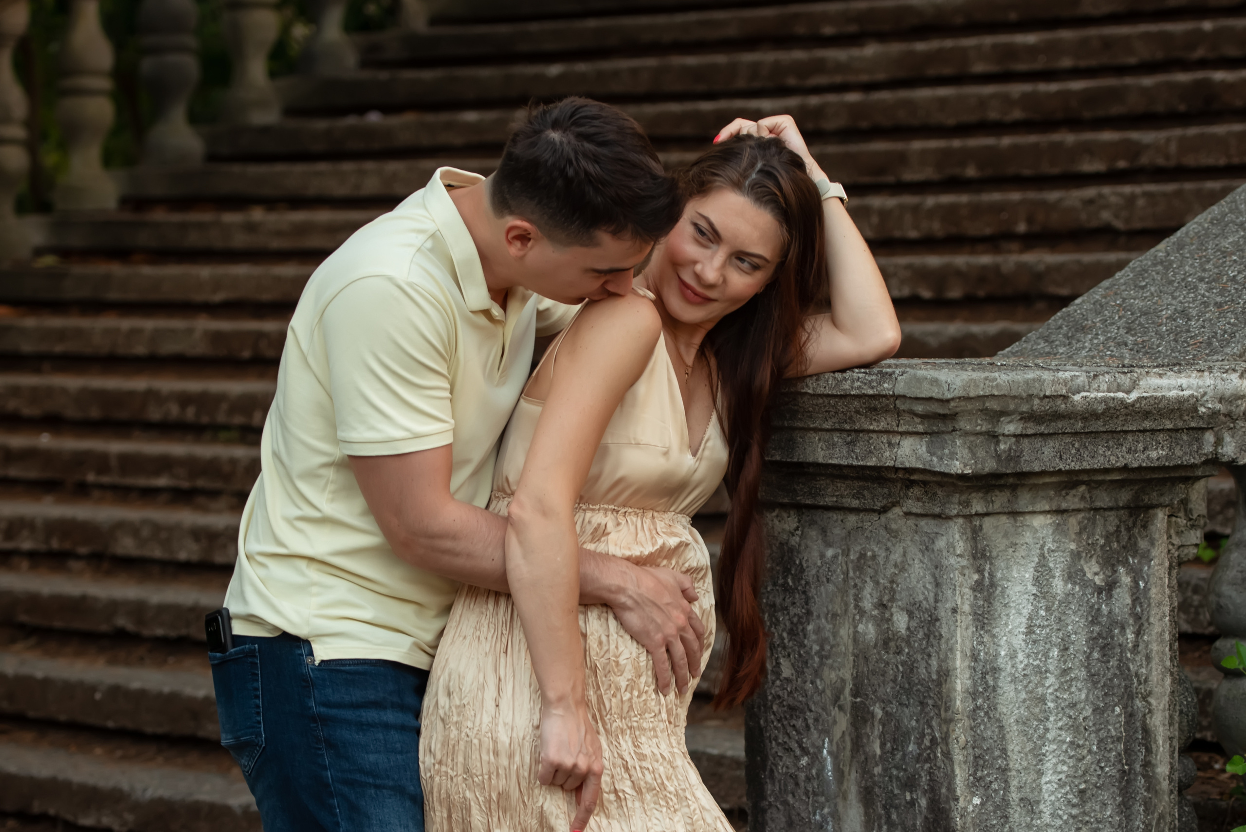 Фотосессия Марины и Симона в санатории Орджоникидзе. Сочи. Семейный и детский фотограф в Краснодарском крае Натали Фищенко