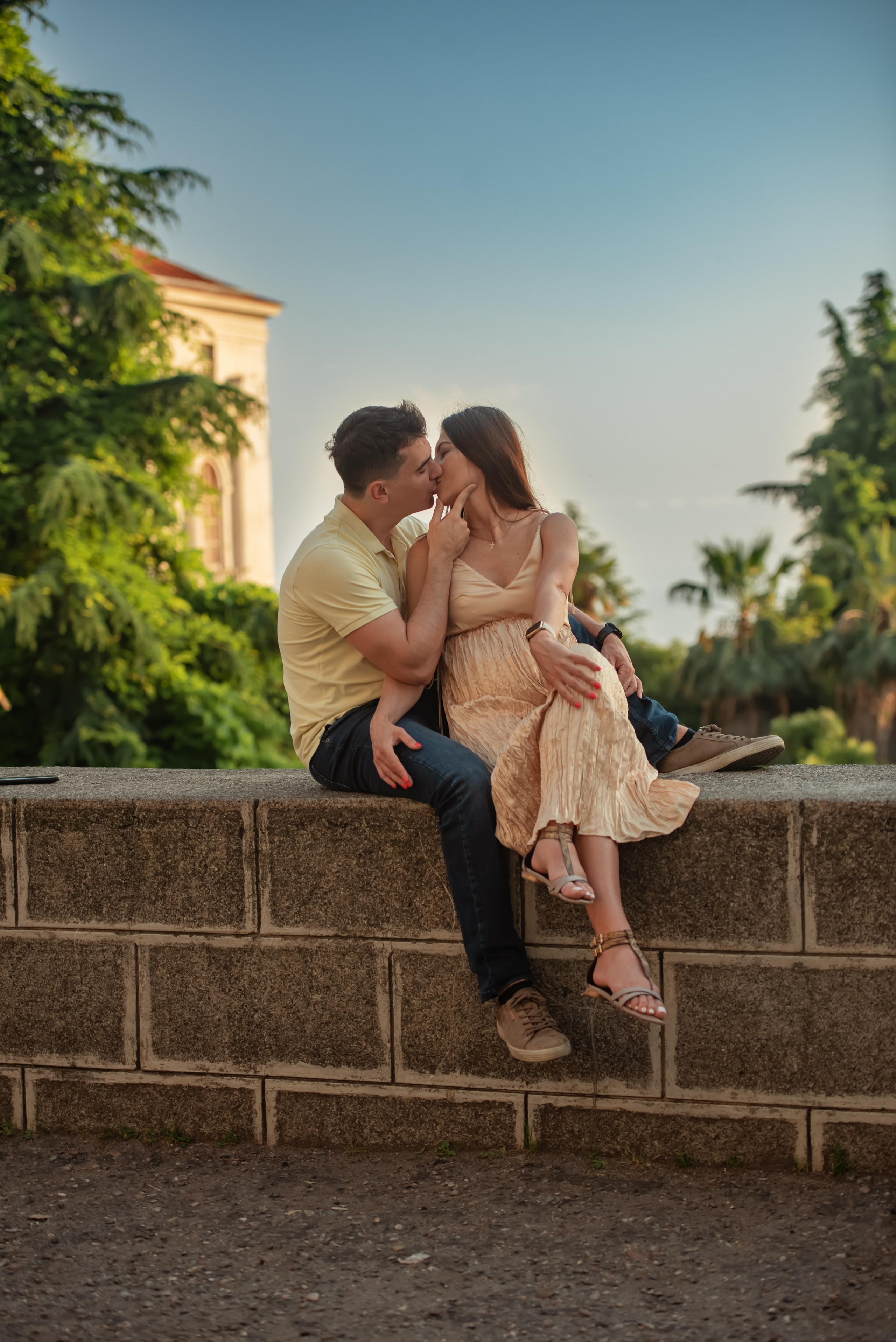 Фотосессия Марины и Симона в санатории Орджоникидзе. Сочи. Семейный и детский фотограф в Краснодарском крае Натали Фищенко