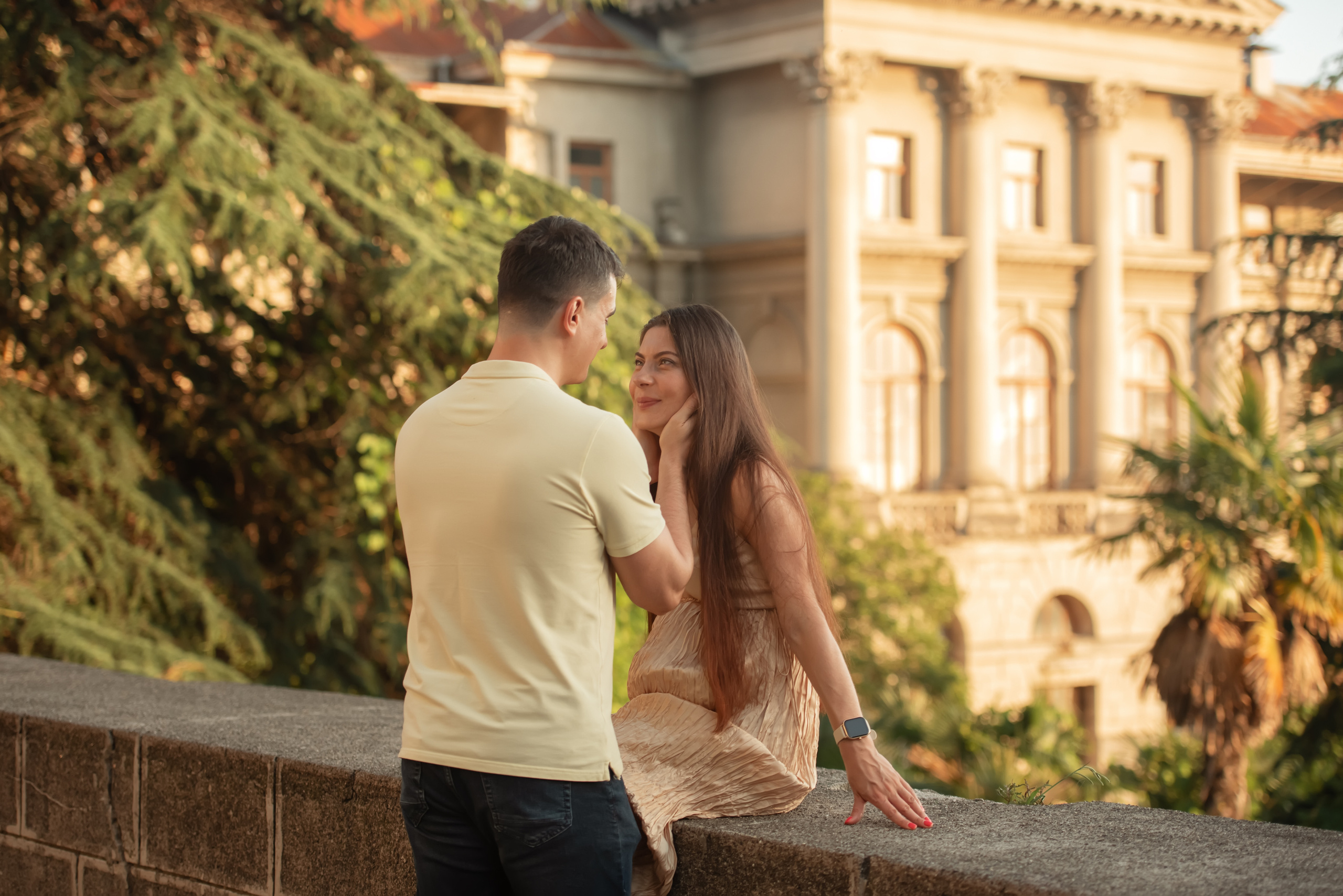 Фотосессия Марины и Симона в санатории Орджоникидзе. Сочи. Семейный и детский фотограф в Краснодарском крае Натали Фищенко
