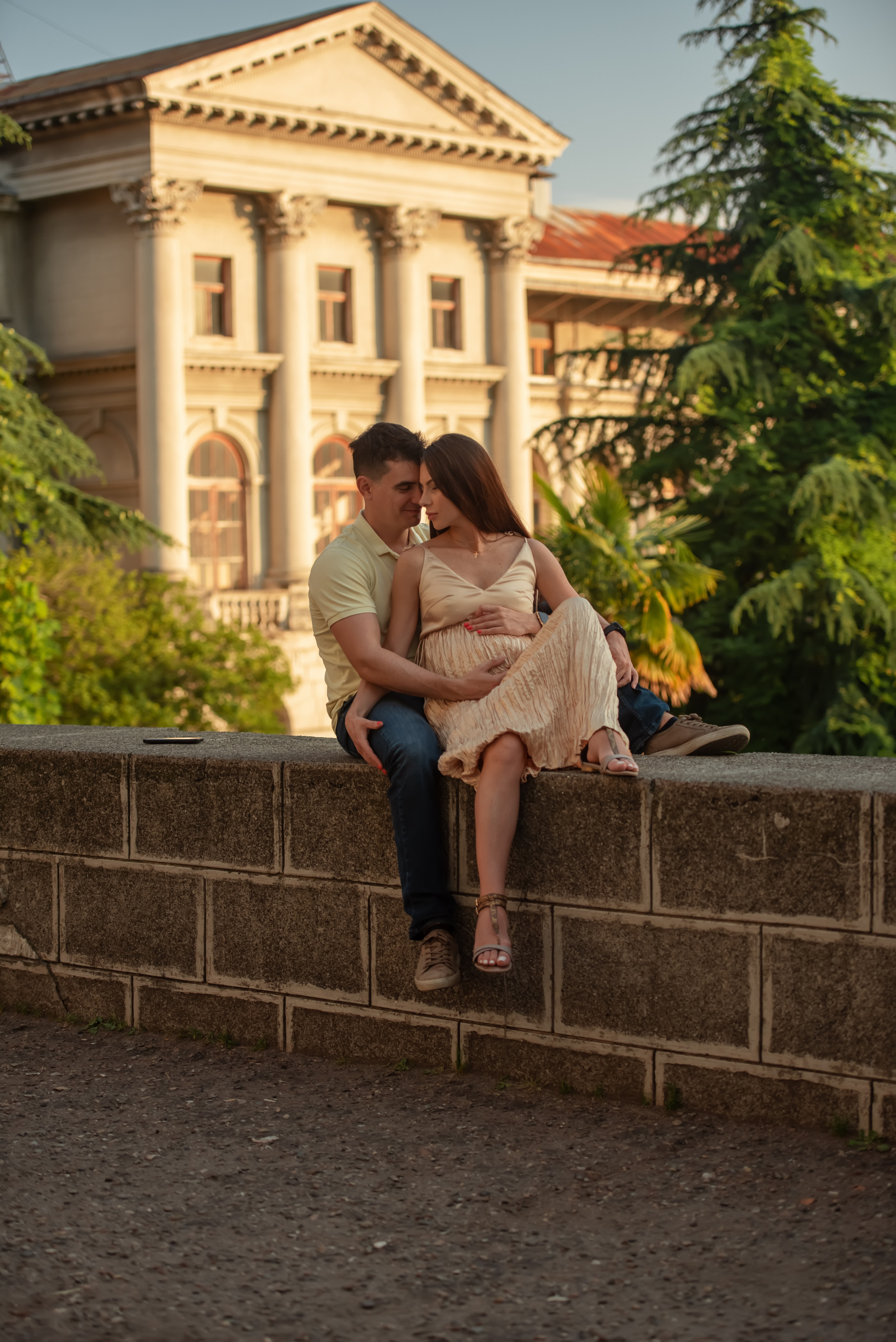 Фотосессия Марины и Симона в санатории Орджоникидзе. Сочи. Семейный и детский фотограф в Краснодарском крае Натали Фищенко