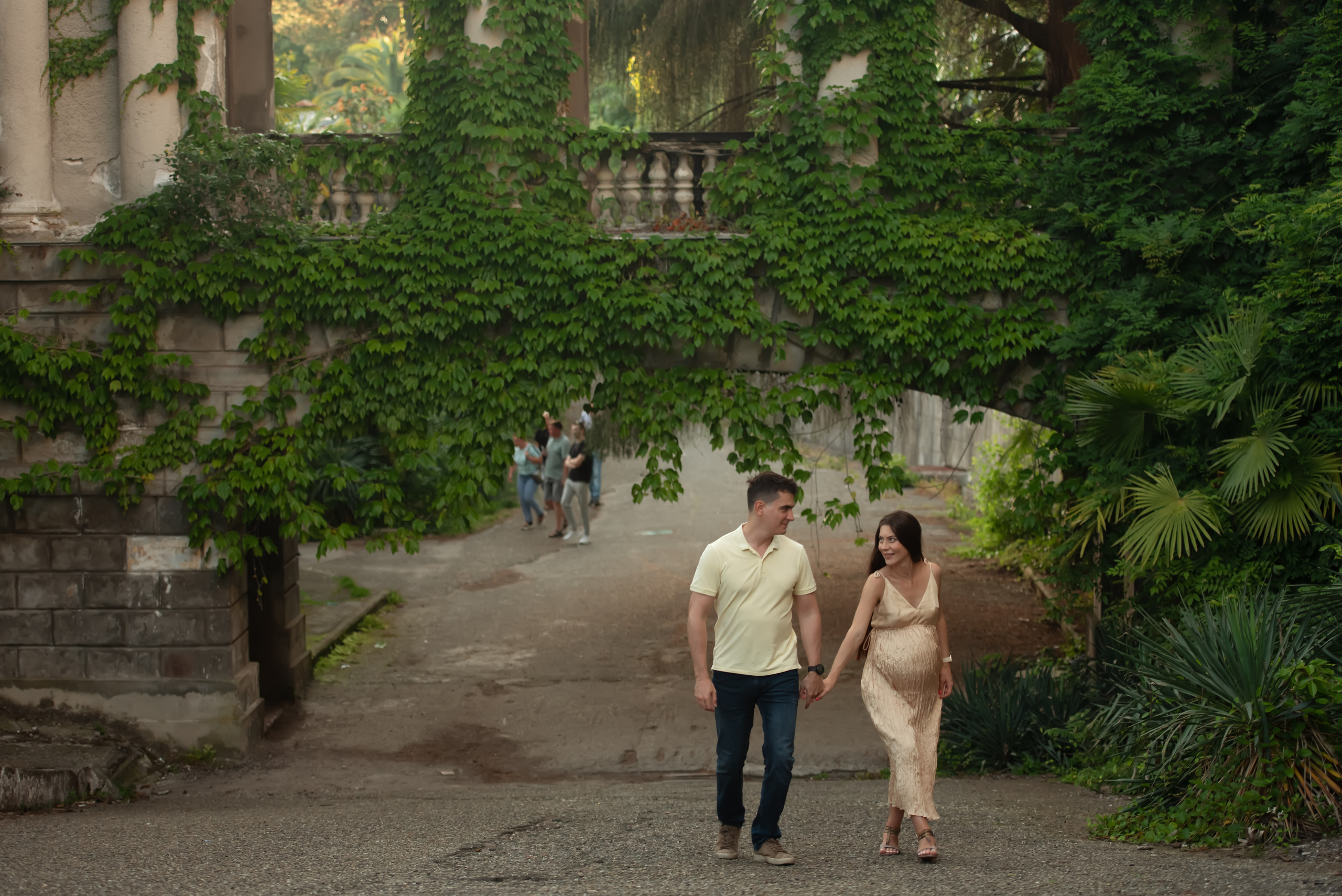 Фотосессия Марины и Симона в санатории Орджоникидзе. Сочи. Семейный и детский фотограф в Краснодарском крае Натали Фищенко