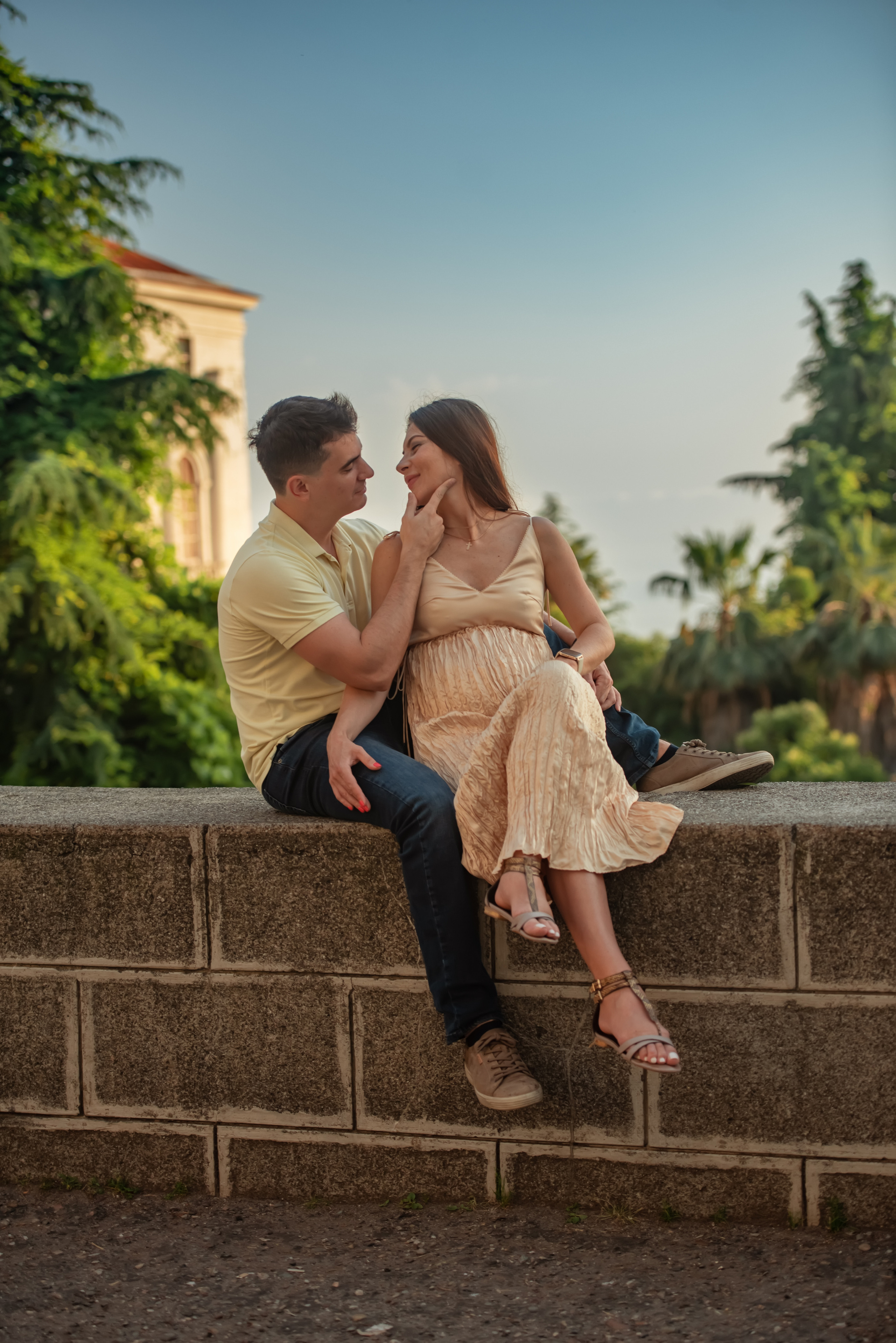 Фотосессия Марины и Симона в санатории Орджоникидзе. Сочи. Семейный и детский фотограф в Краснодарском крае Натали Фищенко