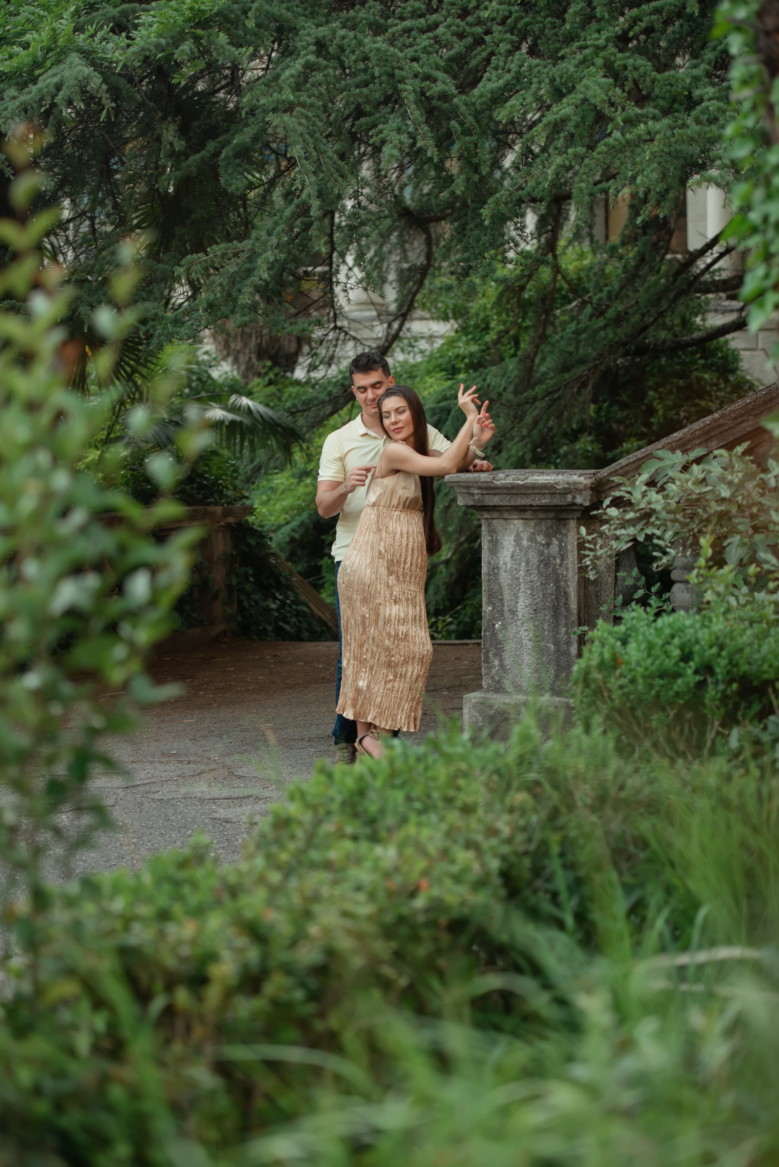 Фотосессия Марины и Симона в санатории Орджоникидзе. Сочи. Семейный и детский фотограф в Краснодарском крае Натали Фищенко