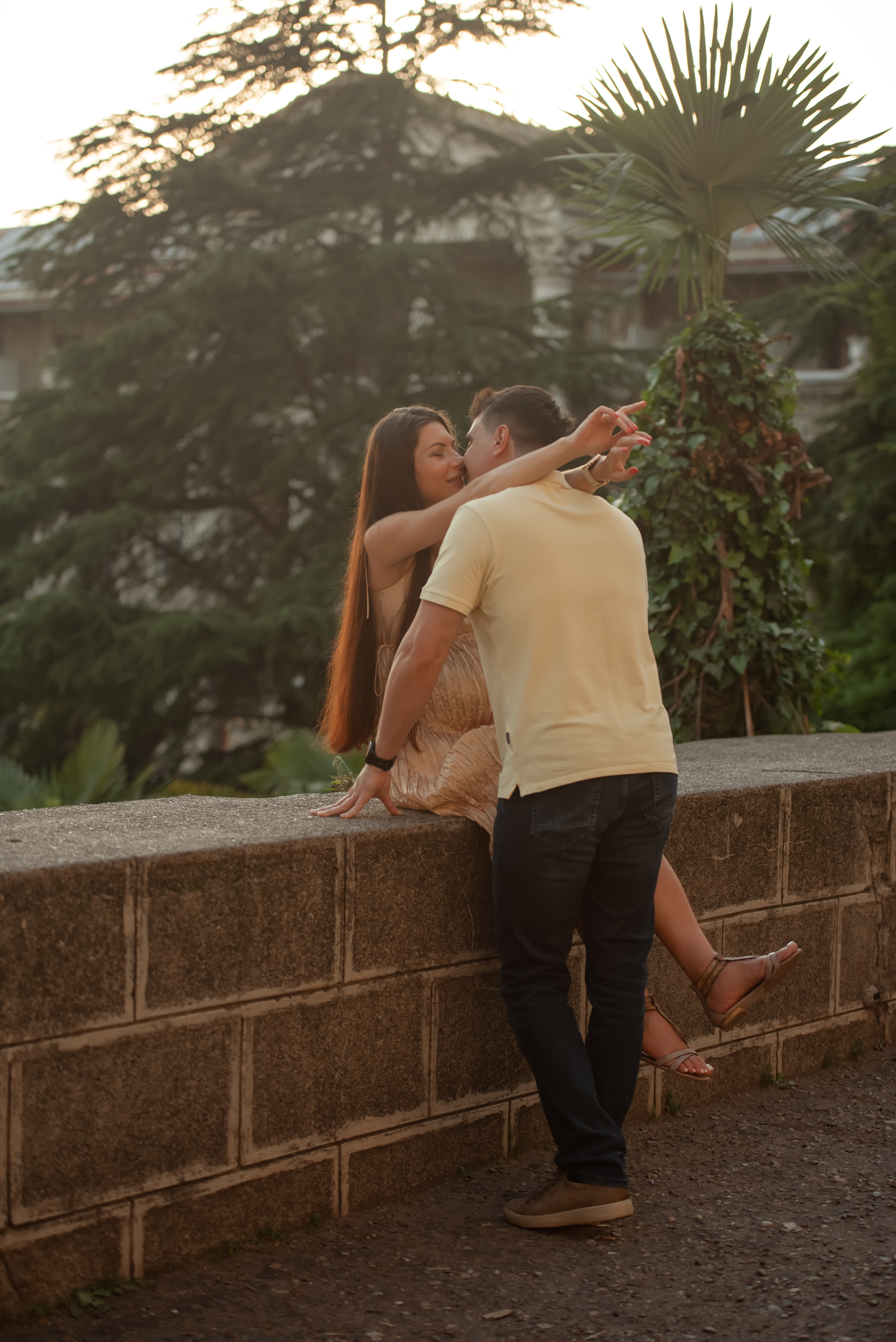 Фотосессия Марины и Симона в санатории Орджоникидзе. Сочи. Семейный и детский фотограф в Краснодарском крае Натали Фищенко