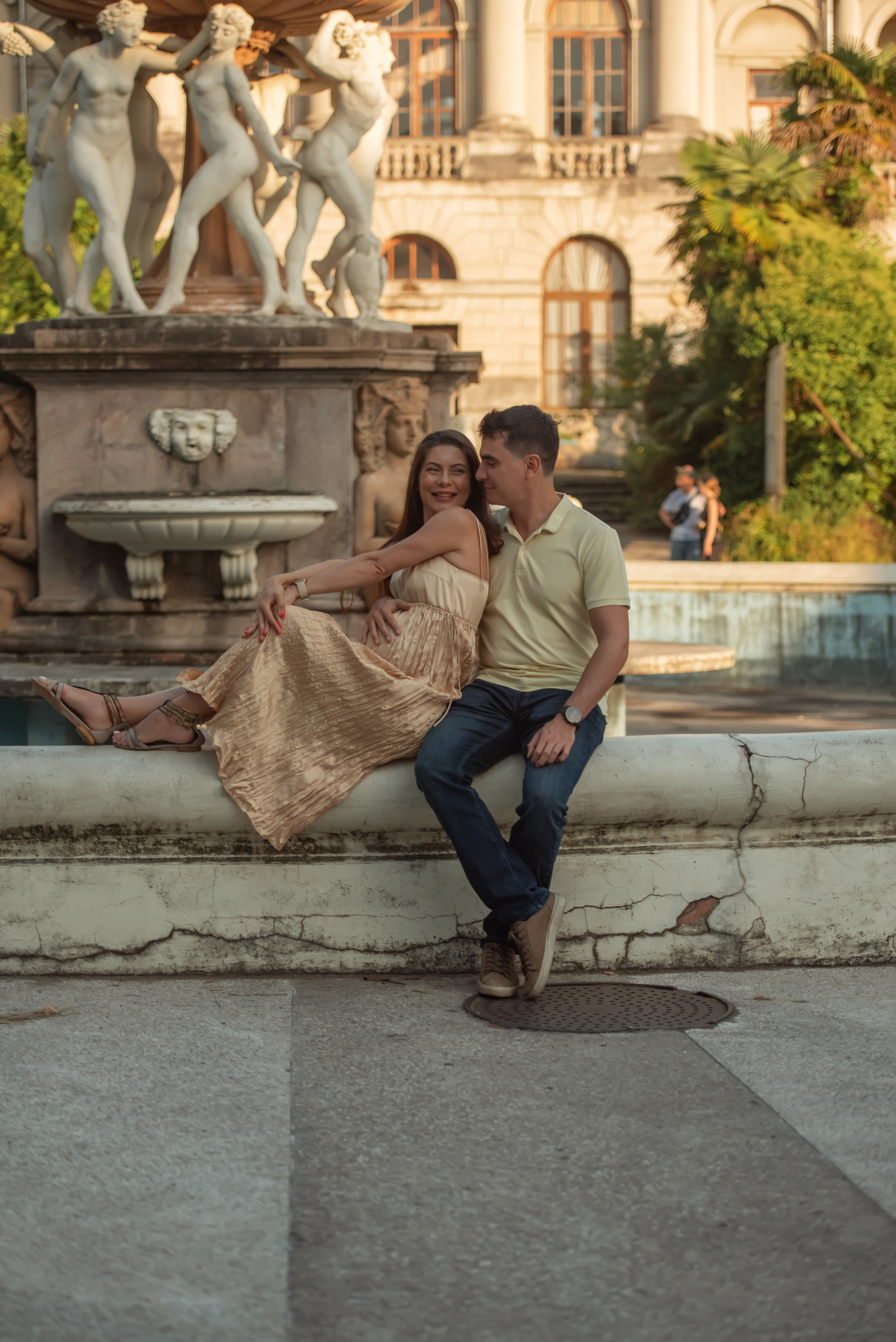 Фотосессия Марины и Симона в санатории Орджоникидзе. Сочи. Семейный и детский фотограф в Краснодарском крае Натали Фищенко