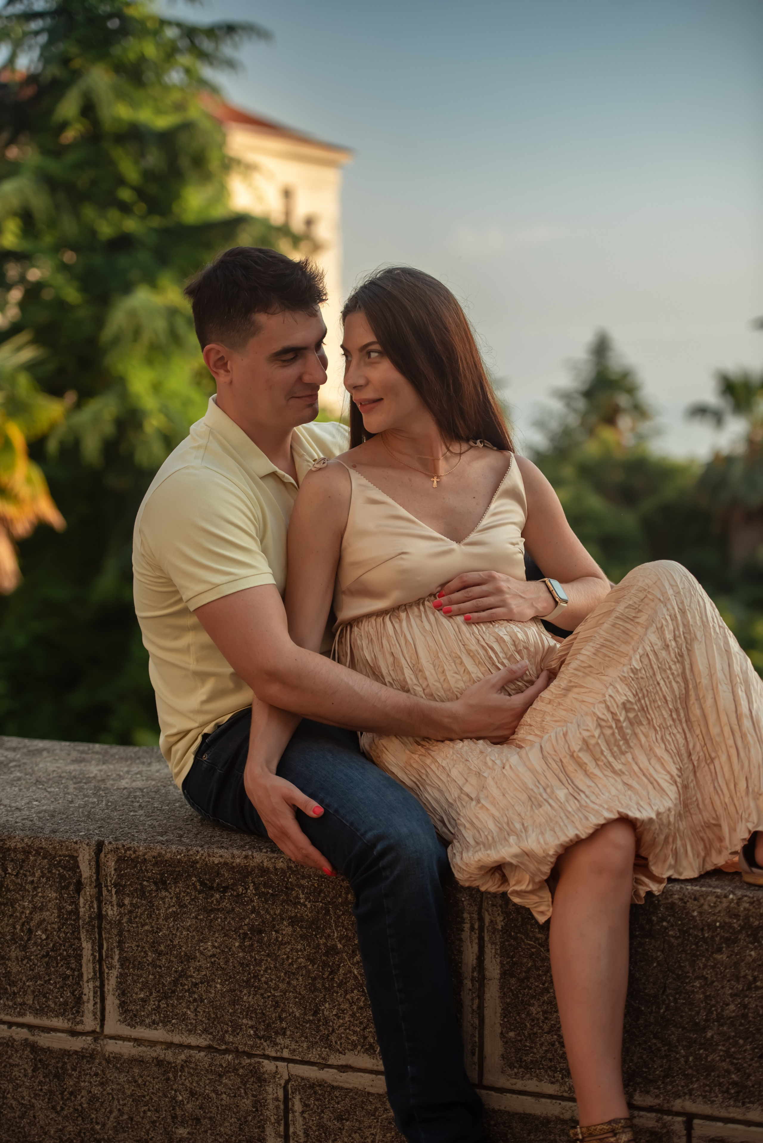 Фотосессия Марины и Симона в санатории Орджоникидзе. Сочи. Семейный и детский фотограф в Краснодарском крае Натали Фищенко