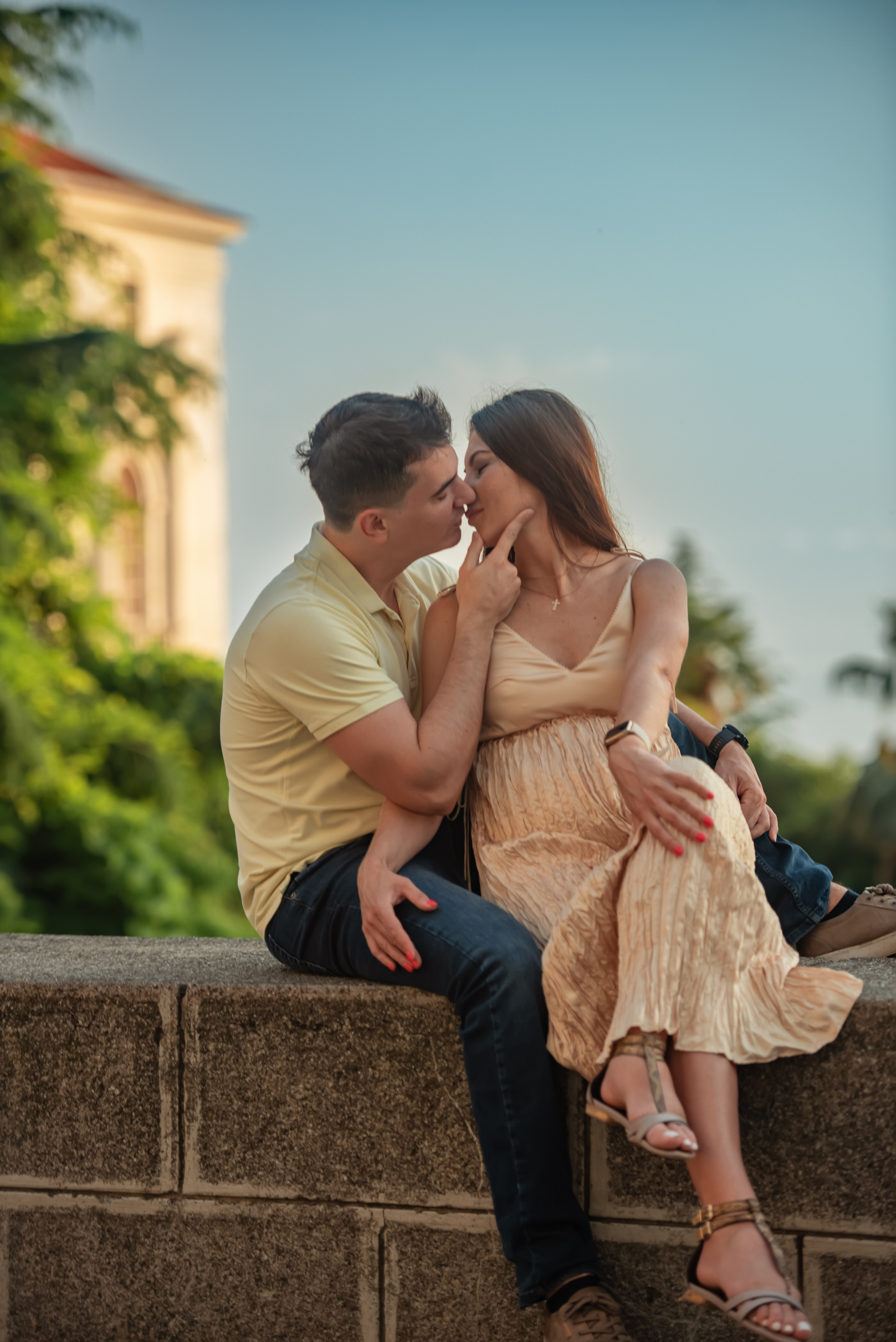 Фотосессия Марины и Симона в санатории Орджоникидзе. Сочи. Семейный и детский фотограф в Краснодарском крае Натали Фищенко