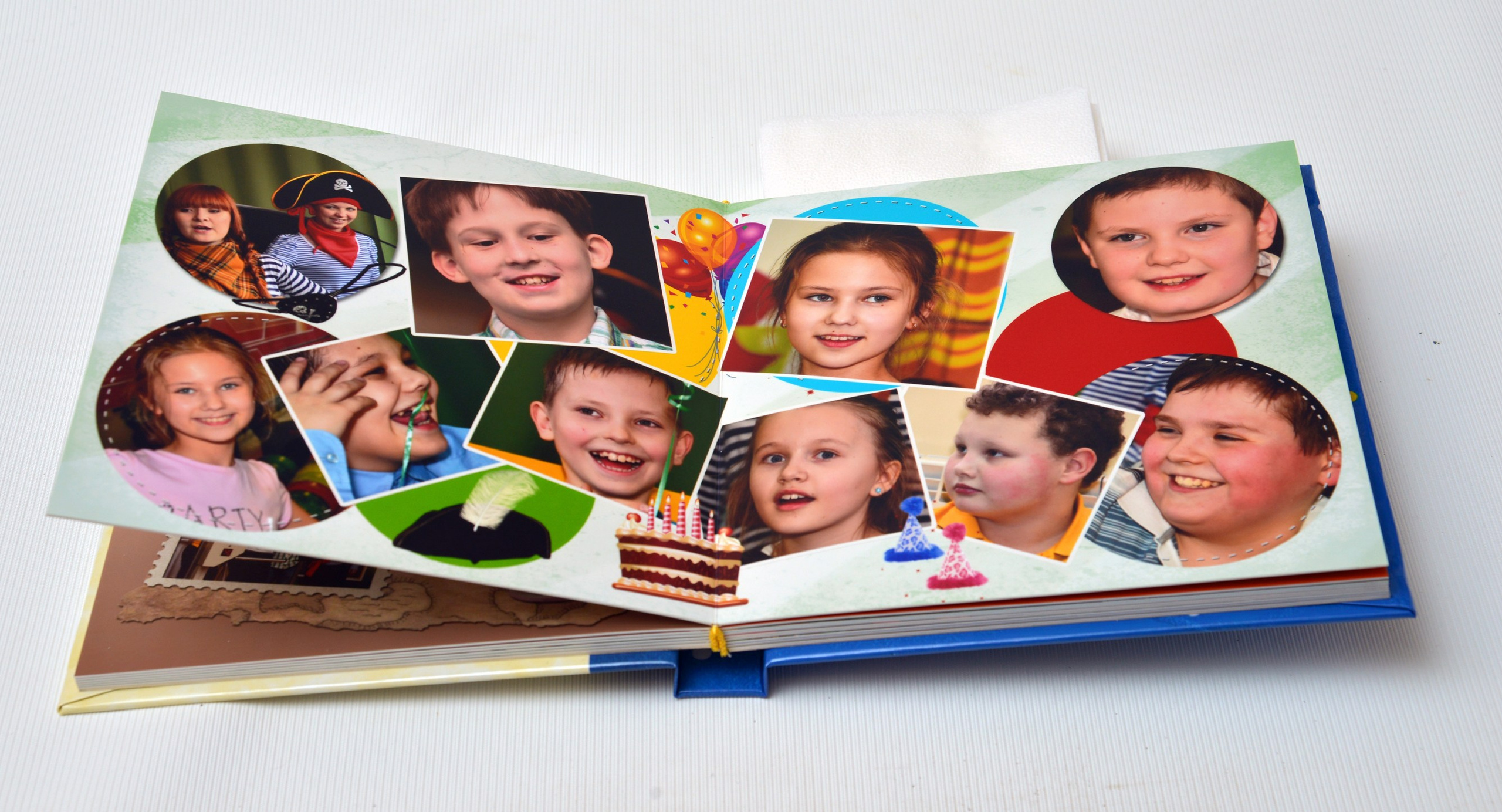 Фотокнига о Дне рождения ребёнка. Выпускные фотокниги, фотосъемка, видеосъемка в Челябинске и области