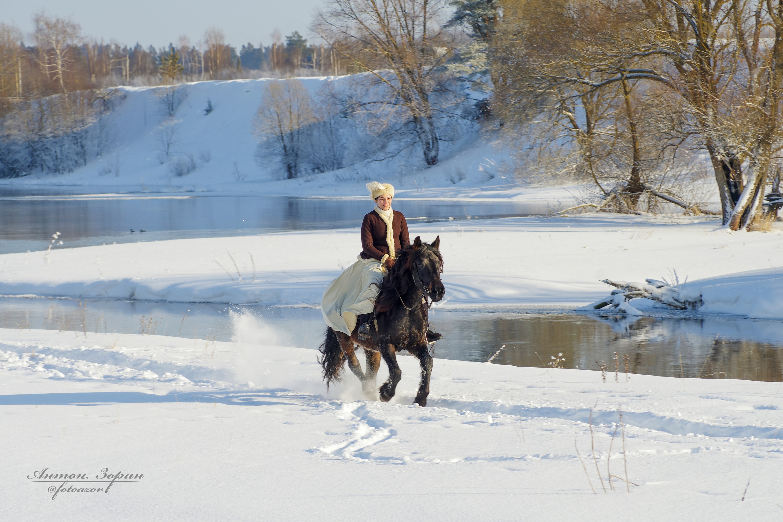 Конная охота. Семейный и детский фотограф Антон Зорин