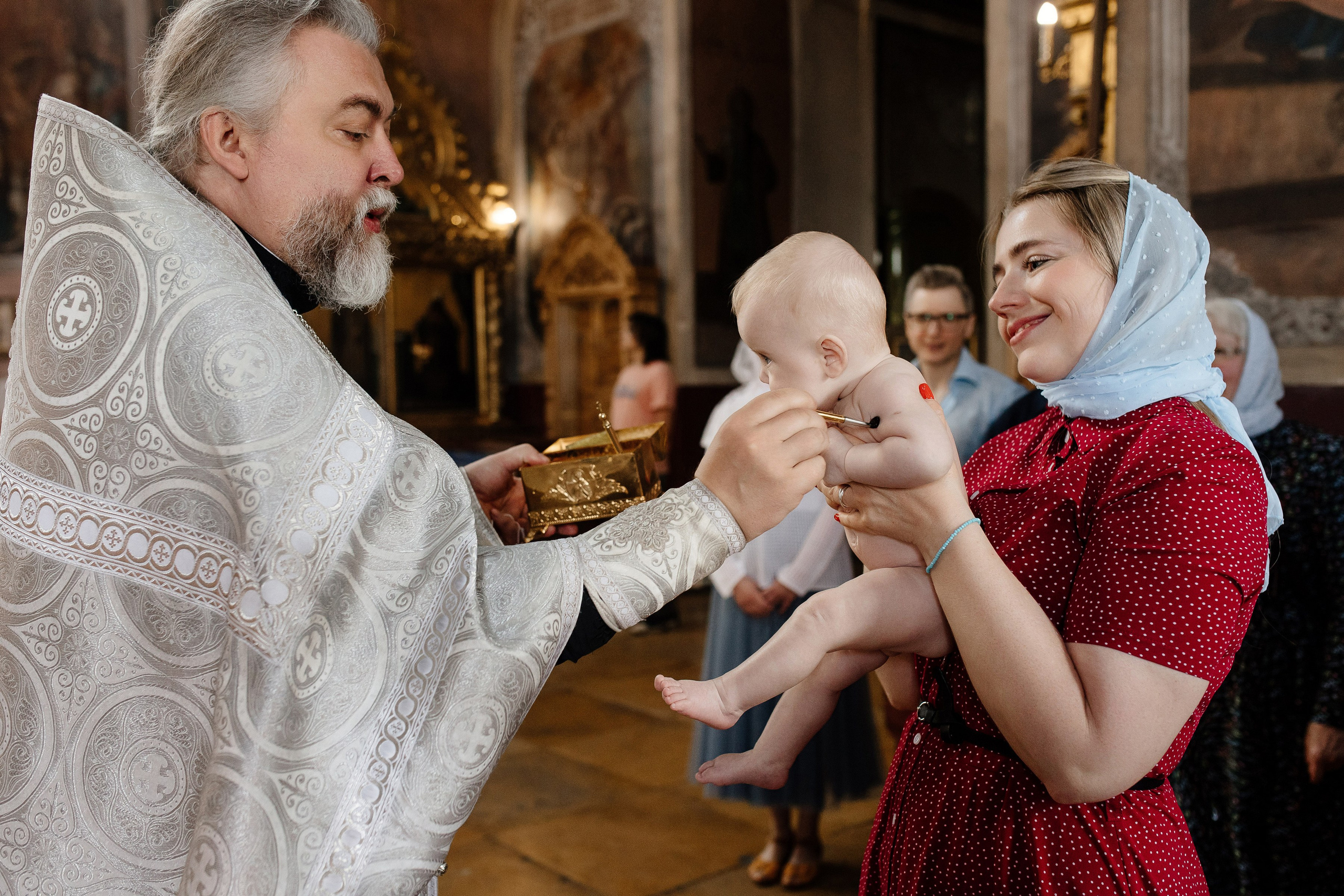 Крещение Агаты. Свадебный и семейный фотограф Екатерина Иванова