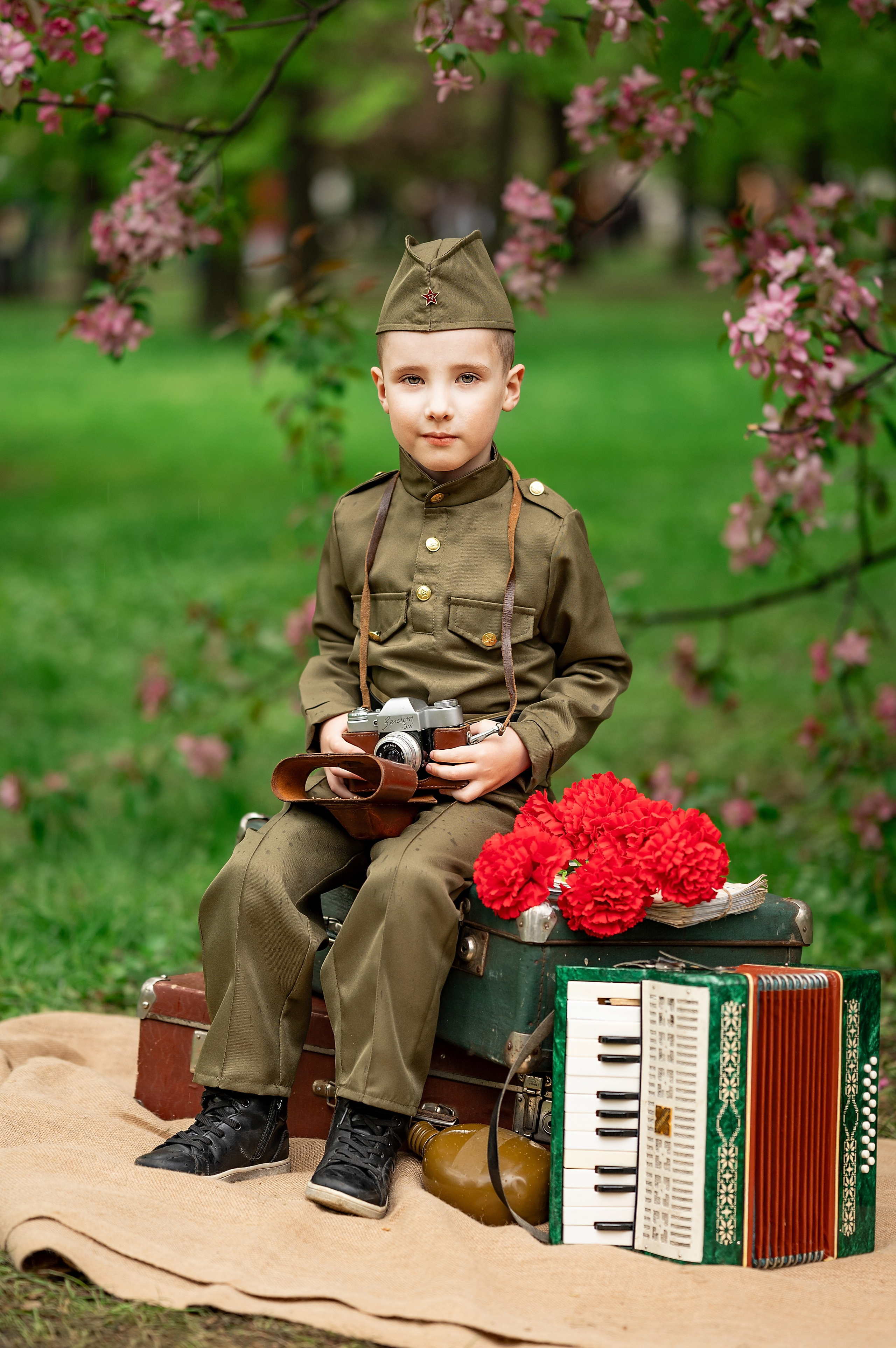 Фотопроет «День победы». Детский и семейный фотограф г. Москва Оксана Катаджи