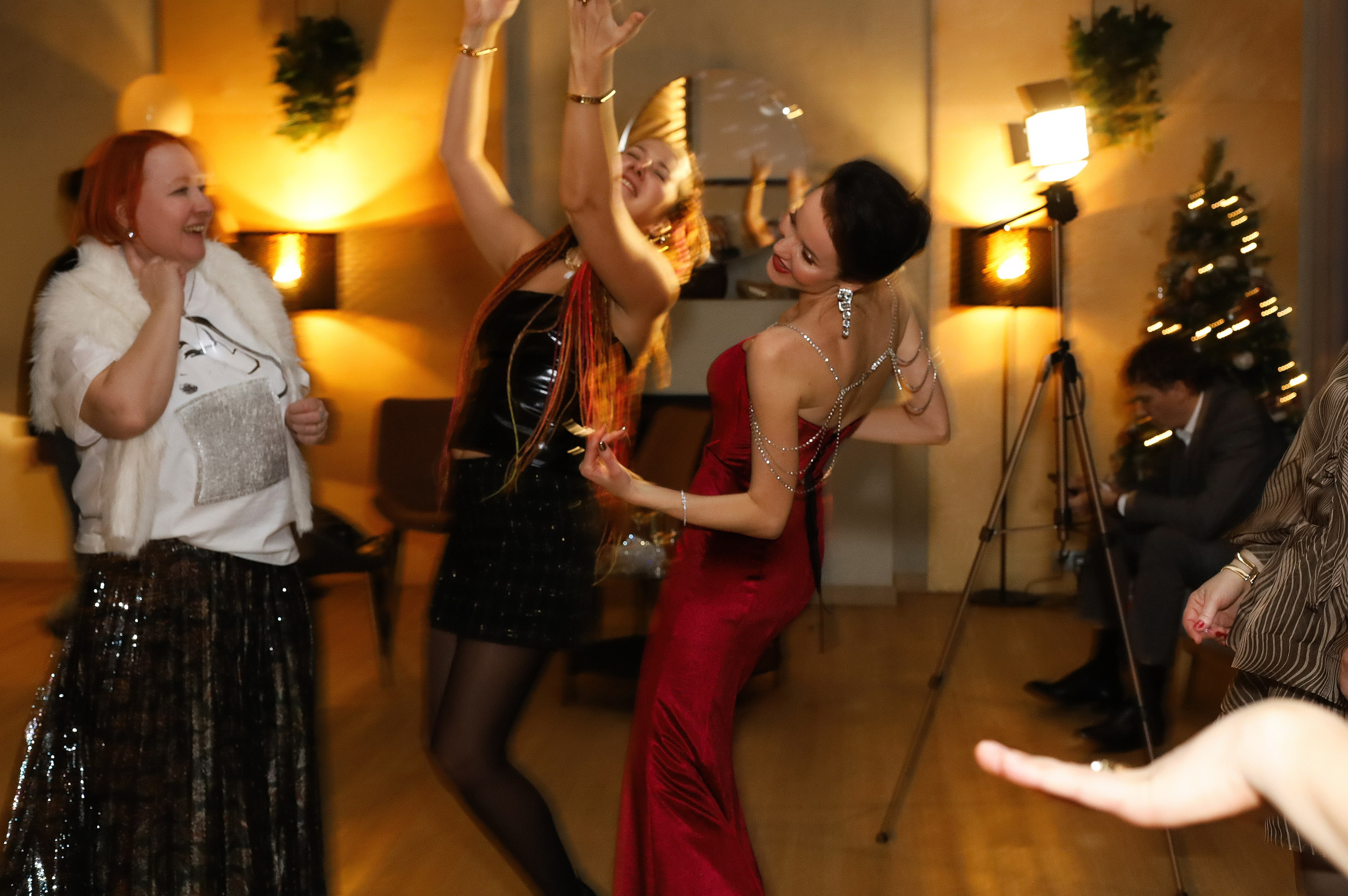 Новогодняя вечеринка. Визуал для эспертов и блогеров