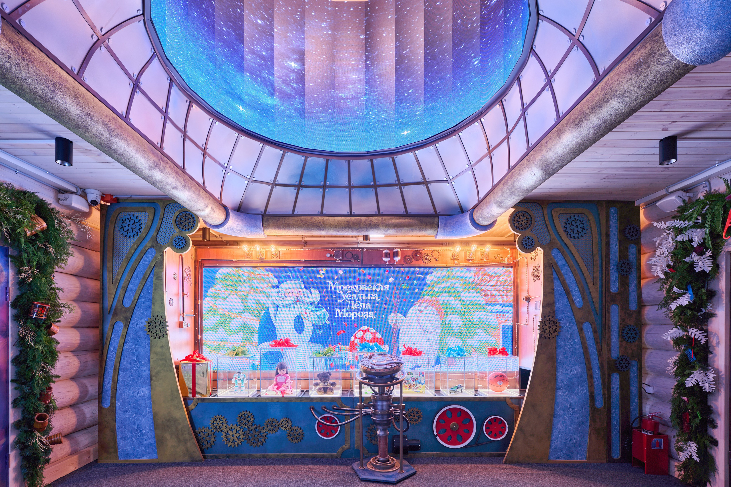 Интерьеры Усадьбы Деда Мороза. Никита Хохловский фото и видео продакшн