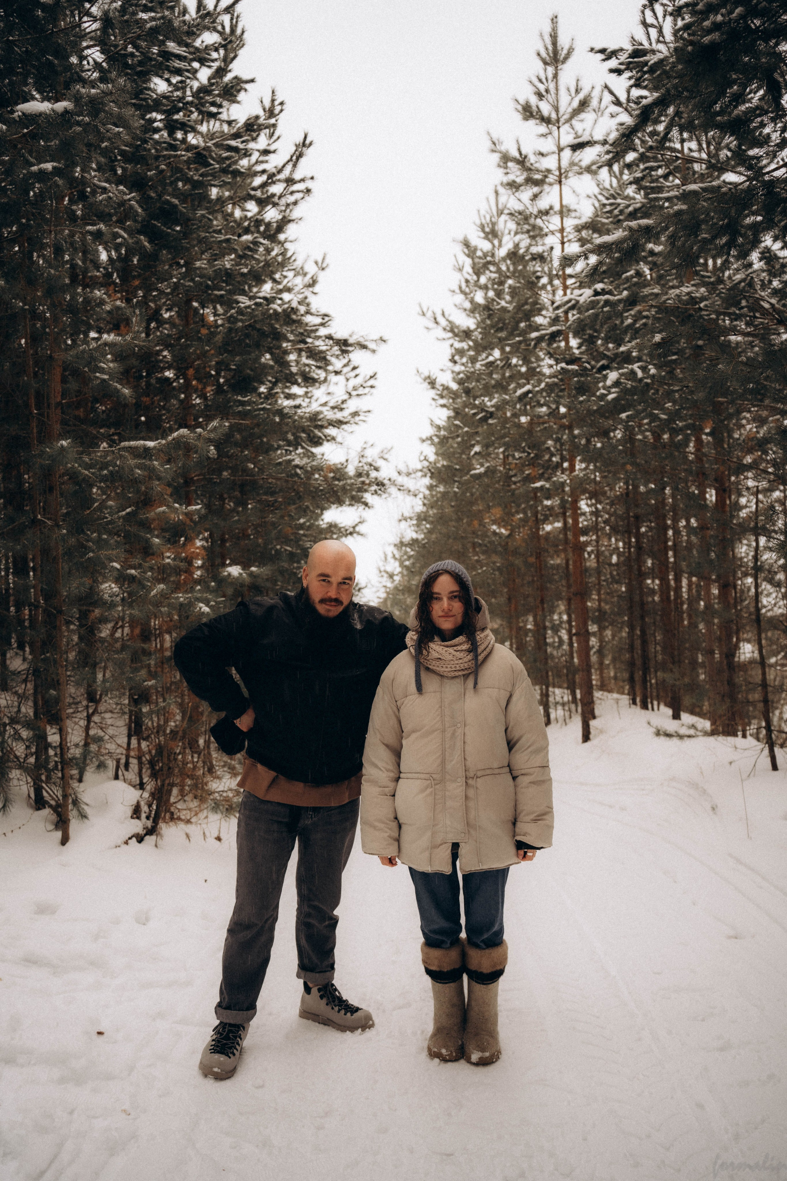 Романтичный снегопад. Алиса Никитцова | Фотограф в Казани