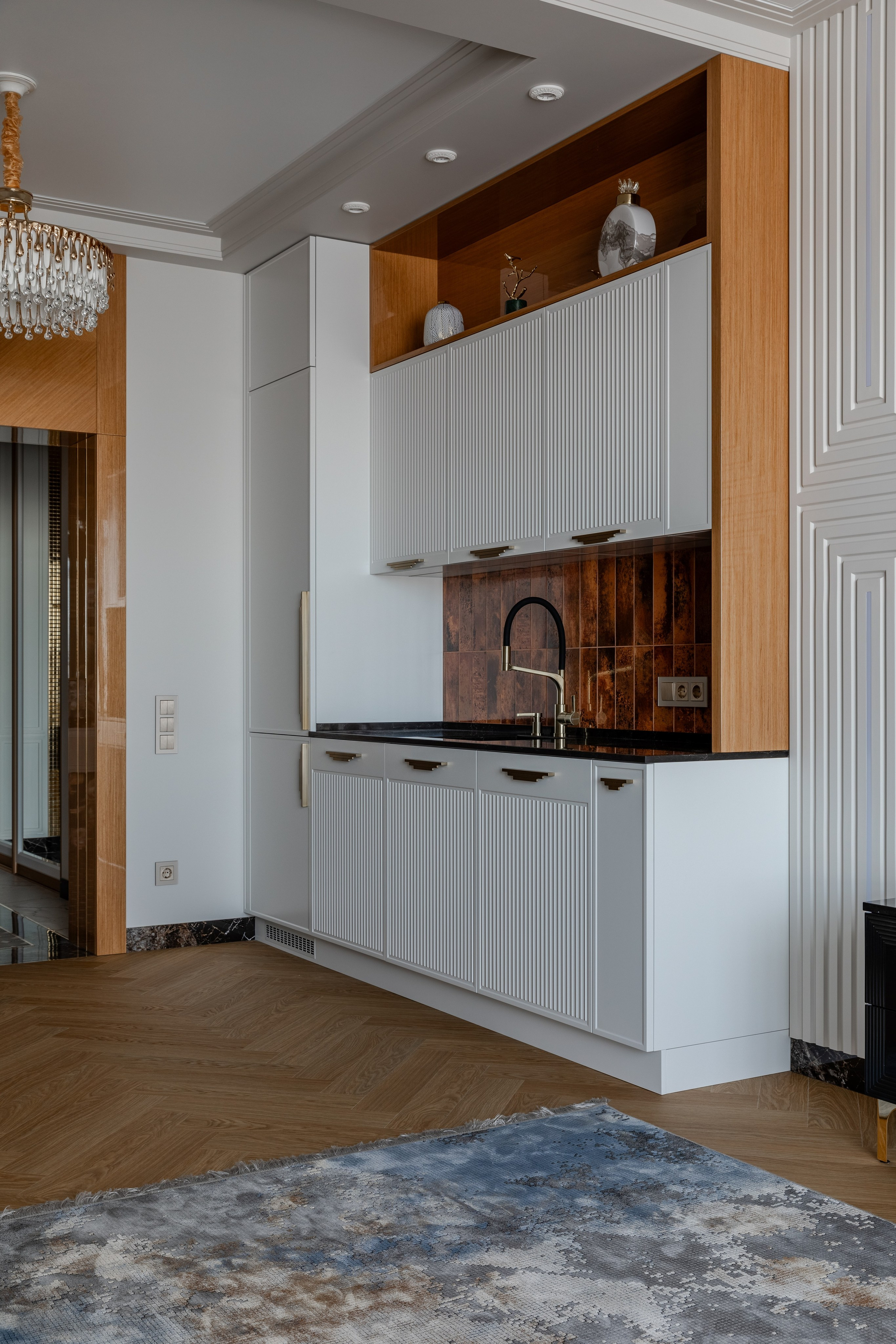 Интерьерная фотосъемка квартиры в ЖК "Красная Площадь". Интерьерный фотограф Москва