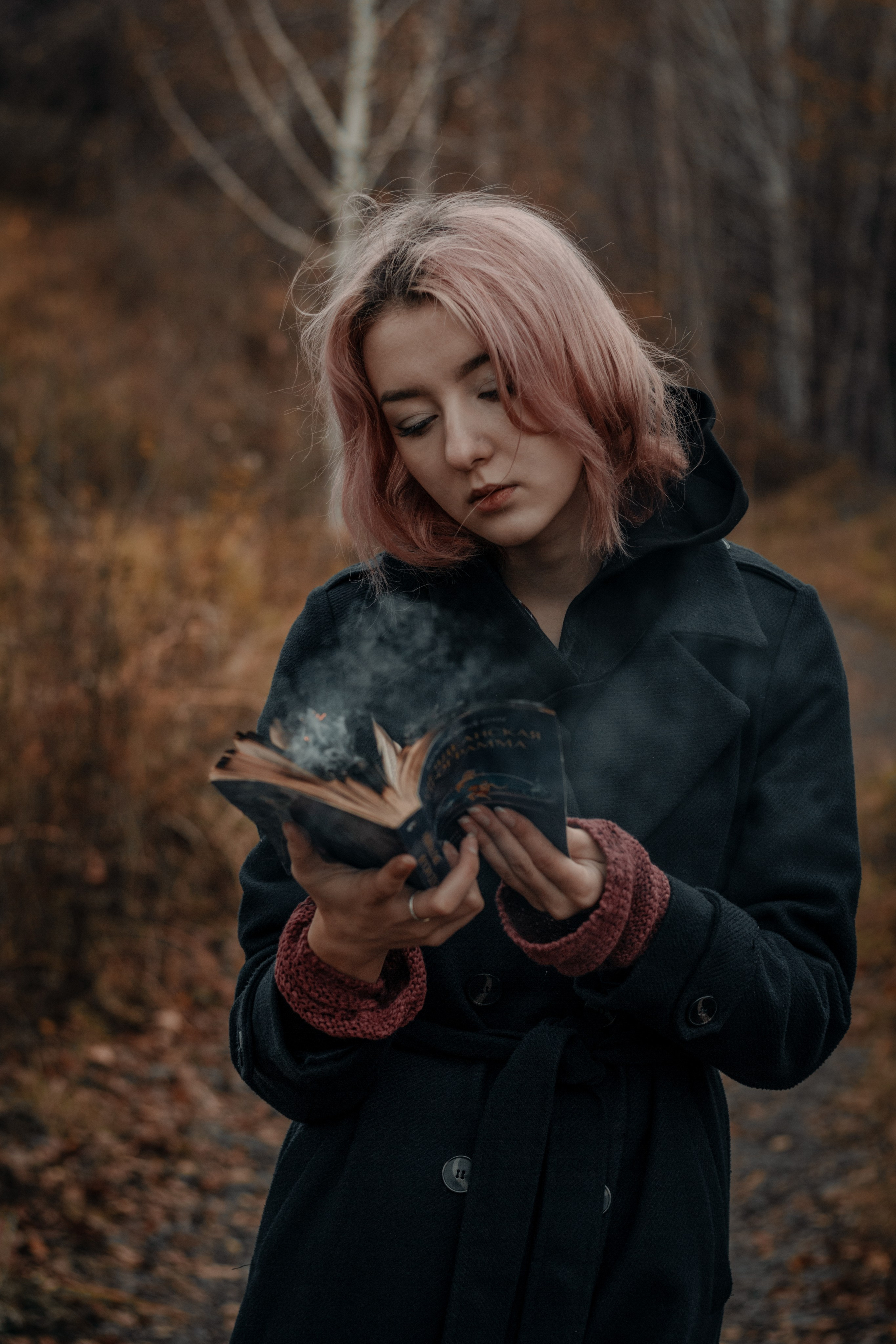 Осень. Фотограф в Новокузнецке