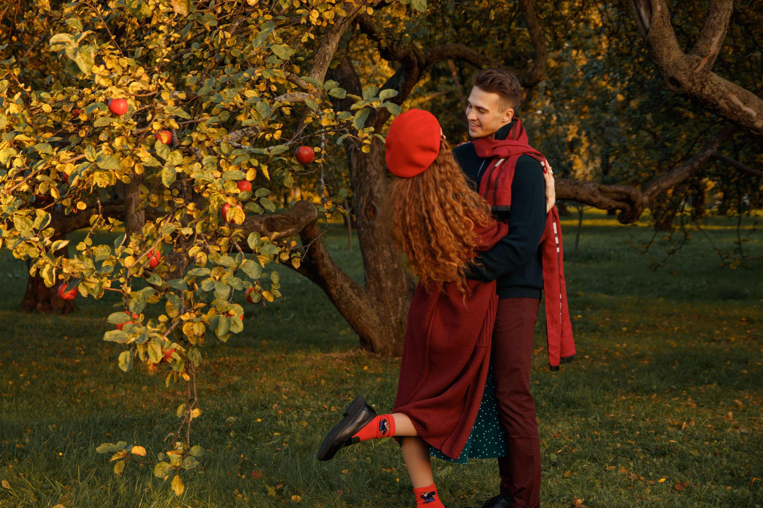 Осенние Яблони. Женский и семейный фотограф в Москве и Московской области Наталья Минт