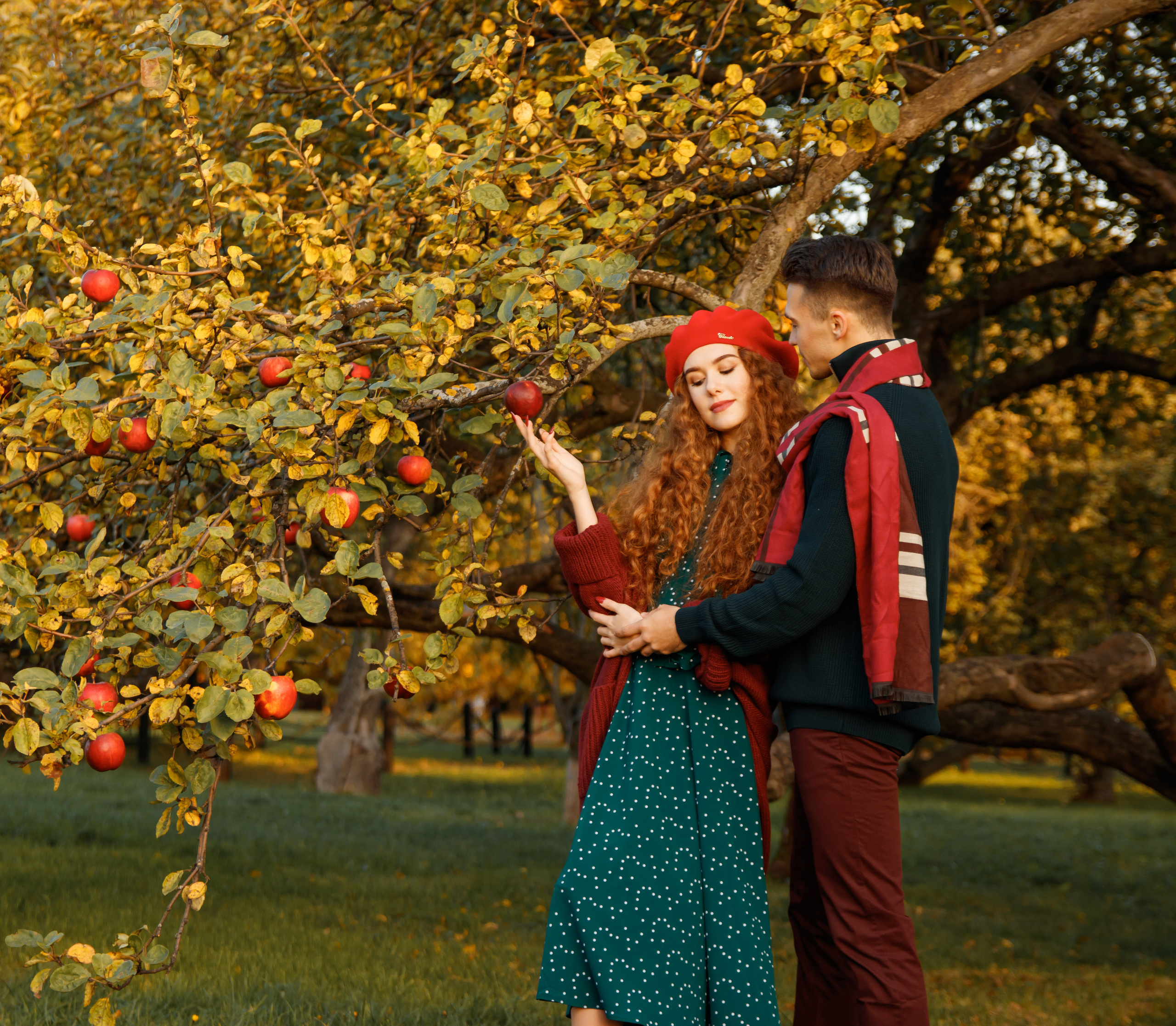 Осенние Яблони. Женский и семейный фотограф в Москве и Московской области Наталья Минт