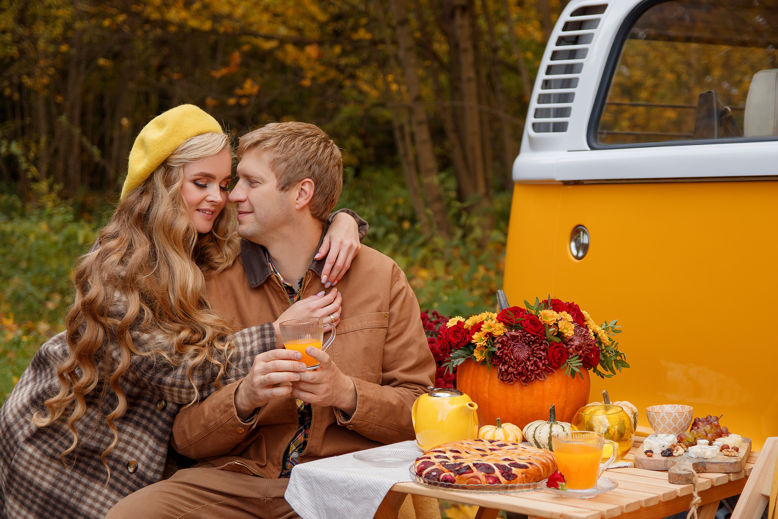 Осенний автобус. Женский и семейный фотограф в Москве и Московской области Наталья Минт