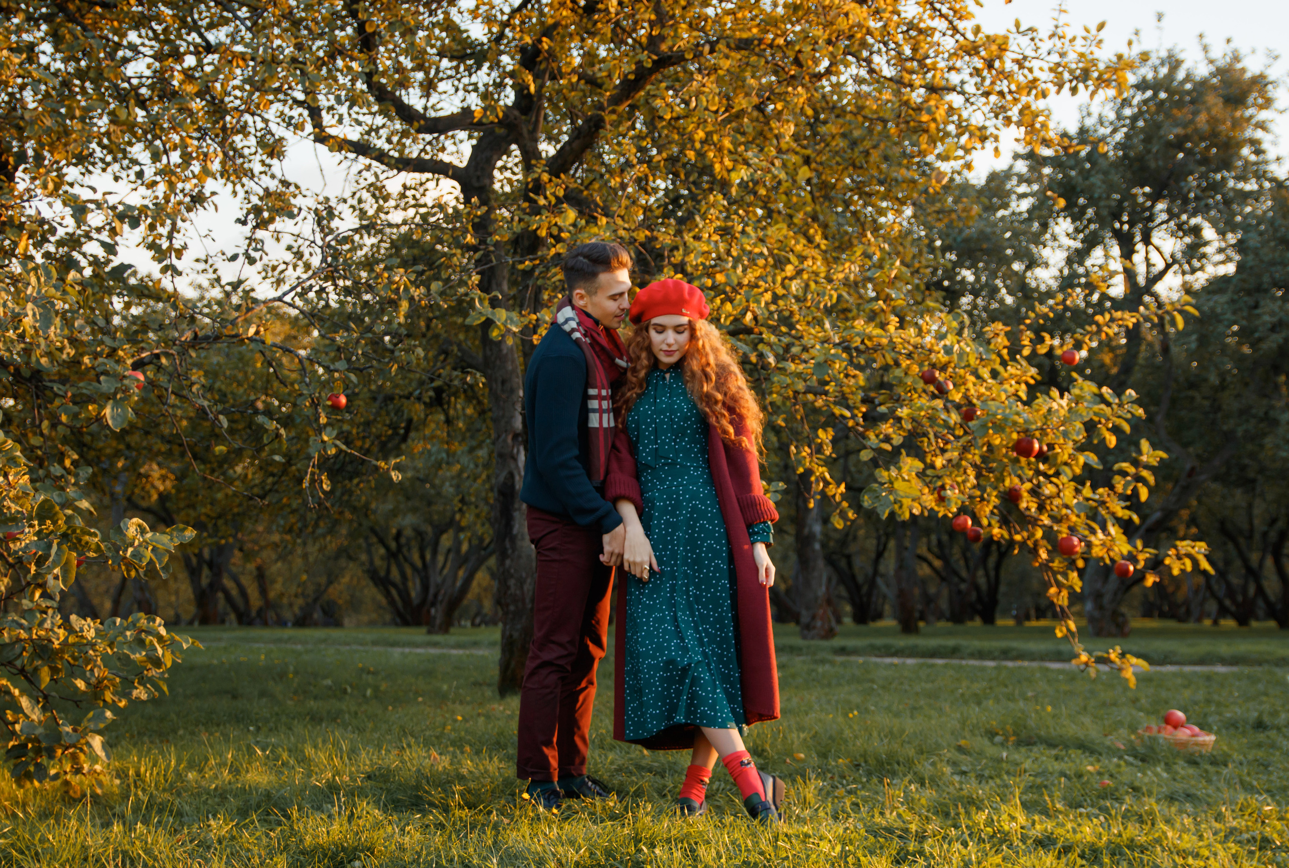 Осенние Яблони. Женский и семейный фотограф в Москве и Московской области Наталья Минт