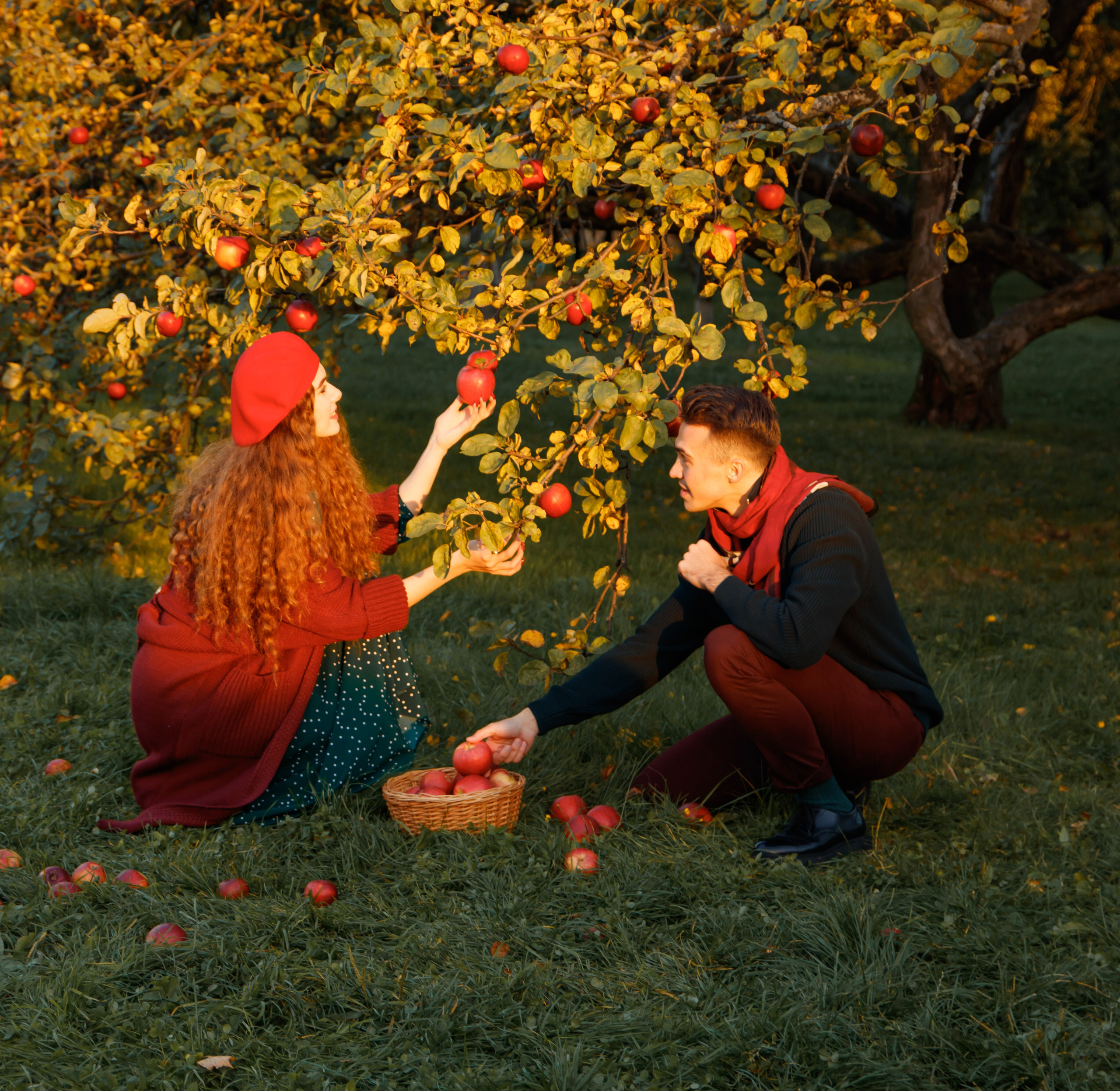 Осенние Яблони. Женский и семейный фотограф в Москве и Московской области Наталья Минт