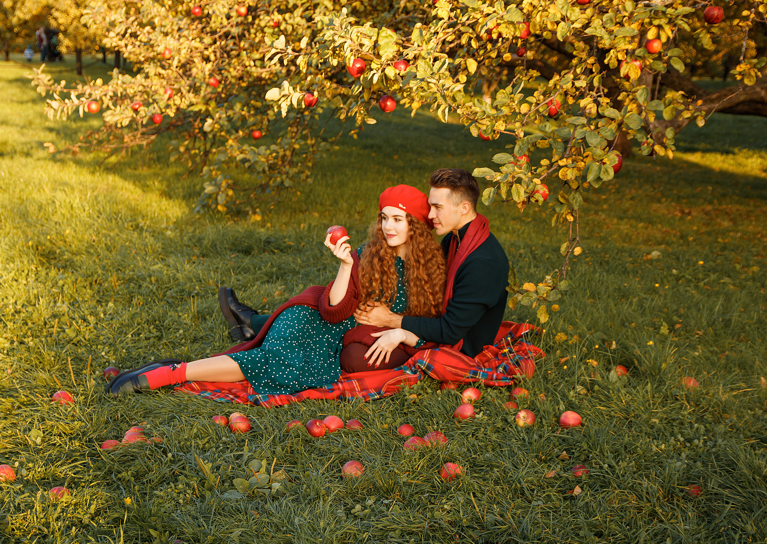 Осенние Яблони. Женский и семейный фотограф в Москве и Московской области Наталья Минт