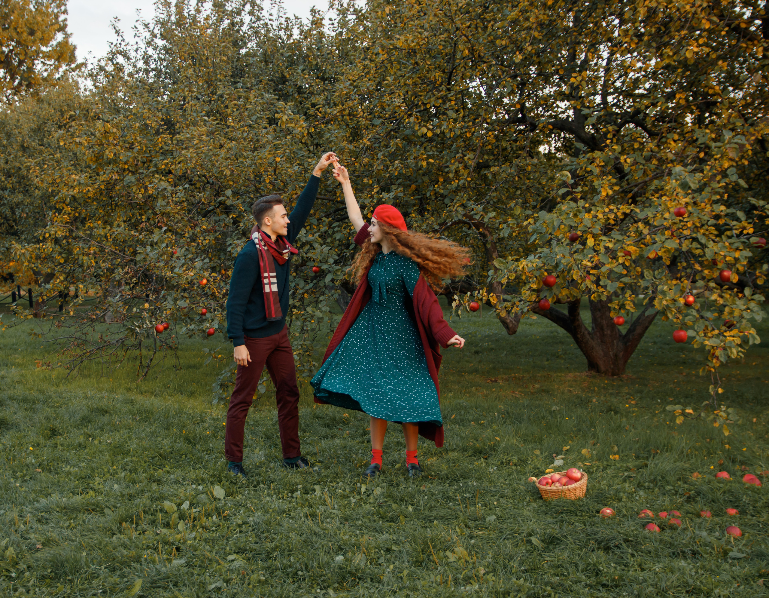 Осенние Яблони. Женский и семейный фотограф в Москве и Московской области Наталья Минт