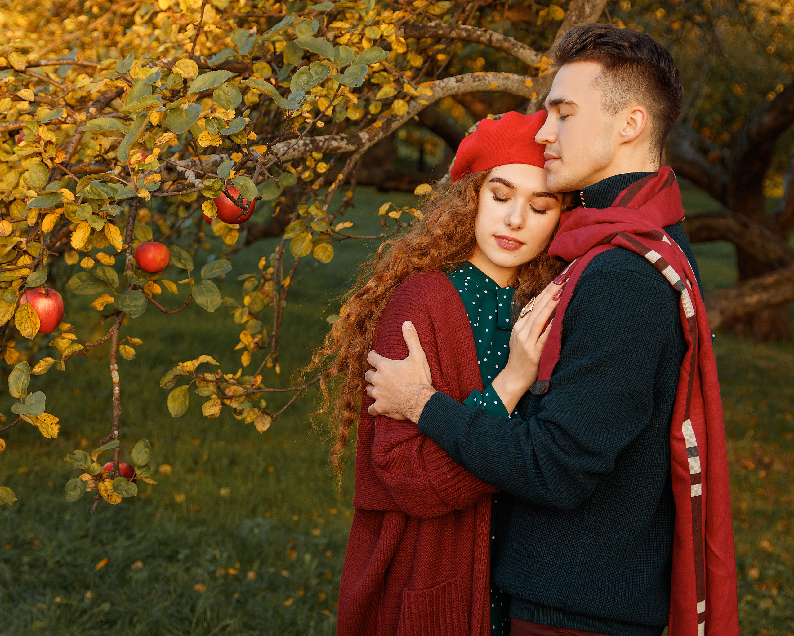 Осенние Яблони. Женский и семейный фотограф в Москве и Московской области Наталья Минт