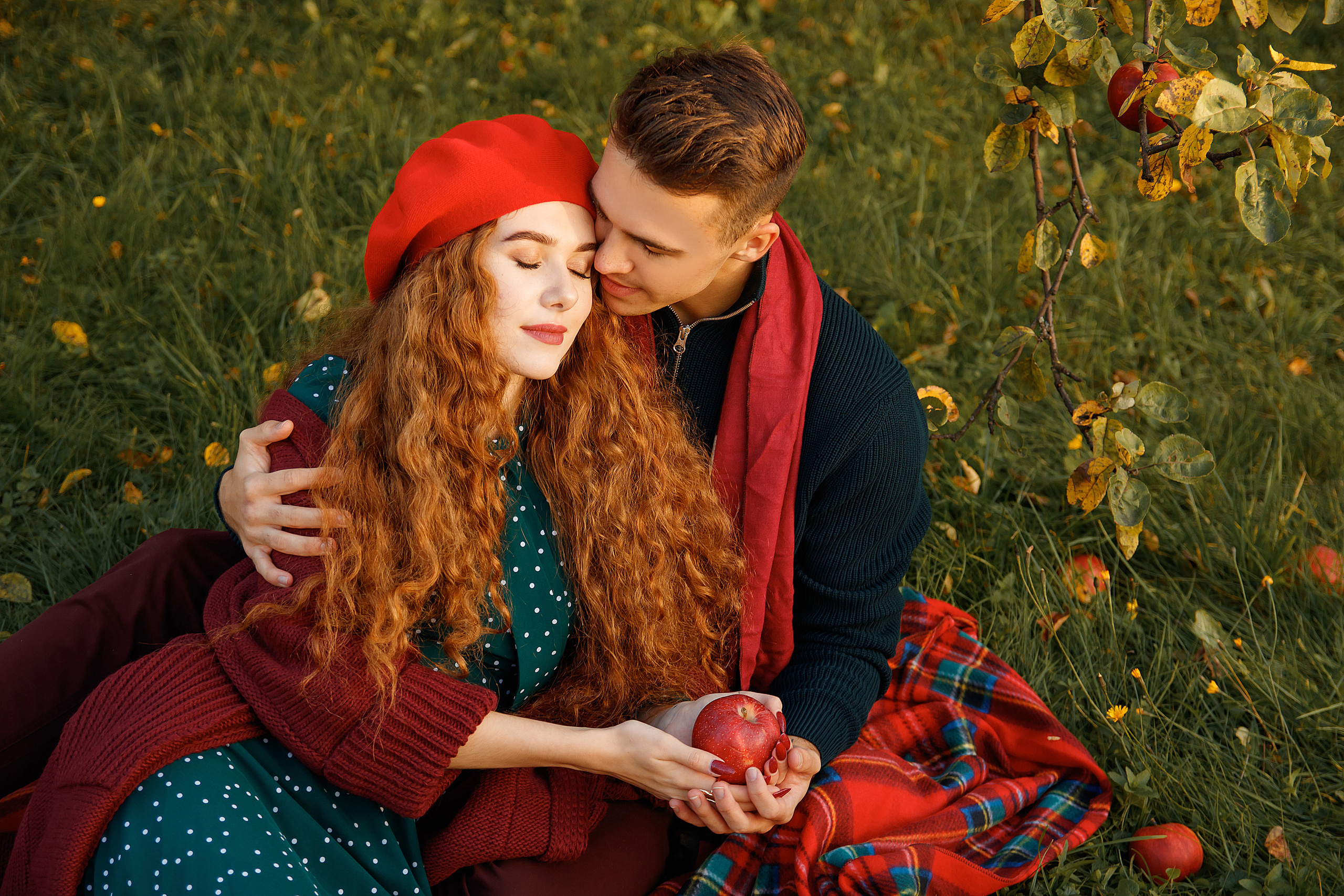 Осенние Яблони. Женский и семейный фотограф в Москве и Московской области Наталья Минт