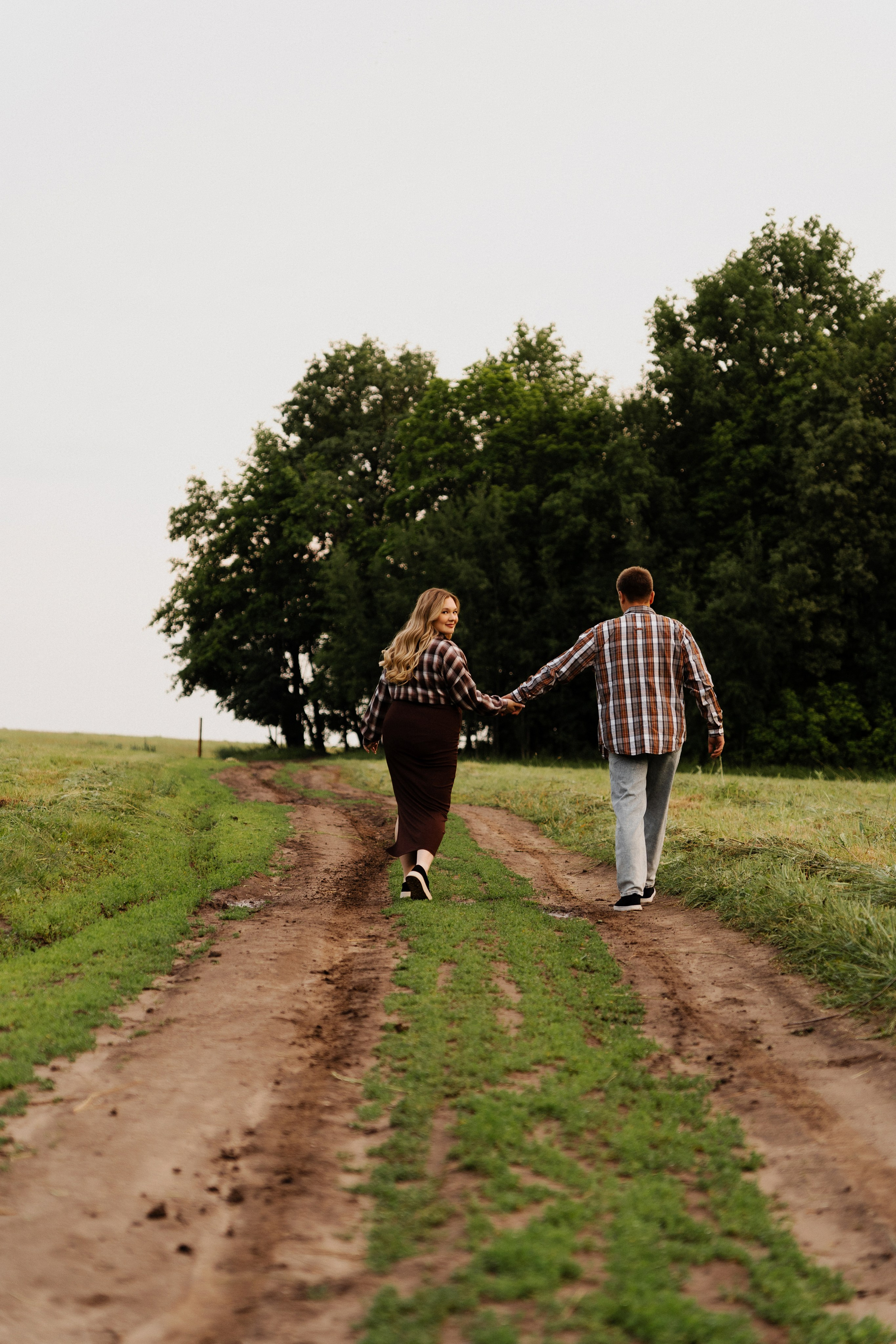 Парная съемка на природе