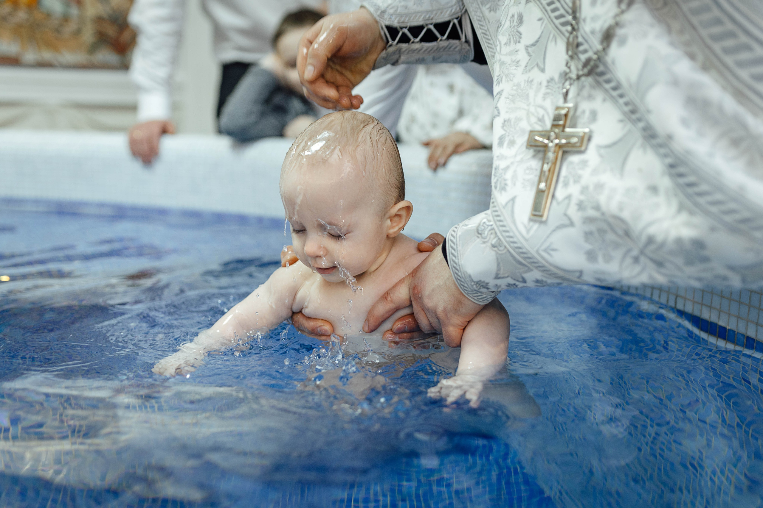 Крещение Матвея, храм Святой Троицы, декабрь 2025