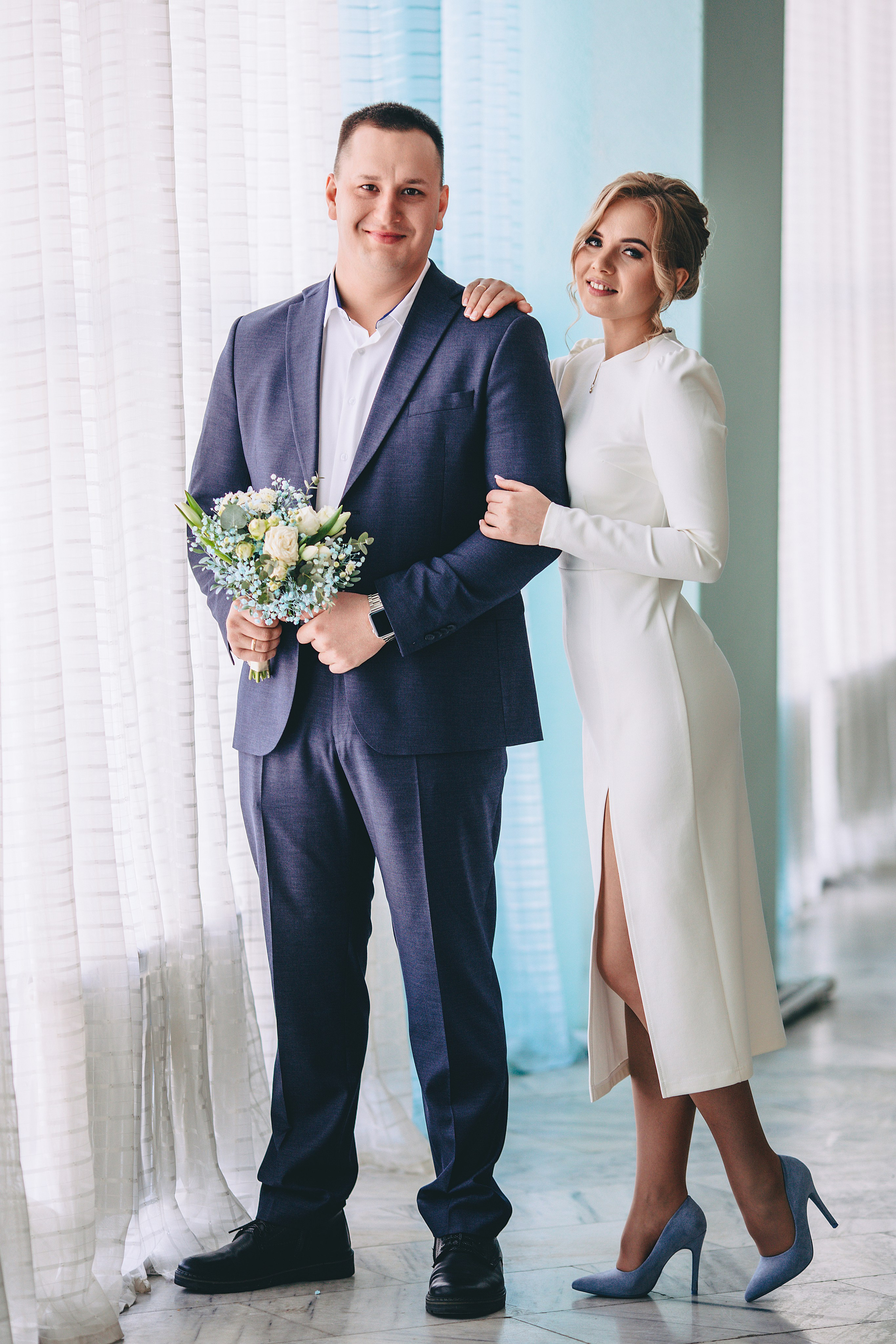 Свадебная фотосессия красивой пары. Дима Никитин свадебный и семейный фотограф в Ижевске и Удмуртии с 2007 года