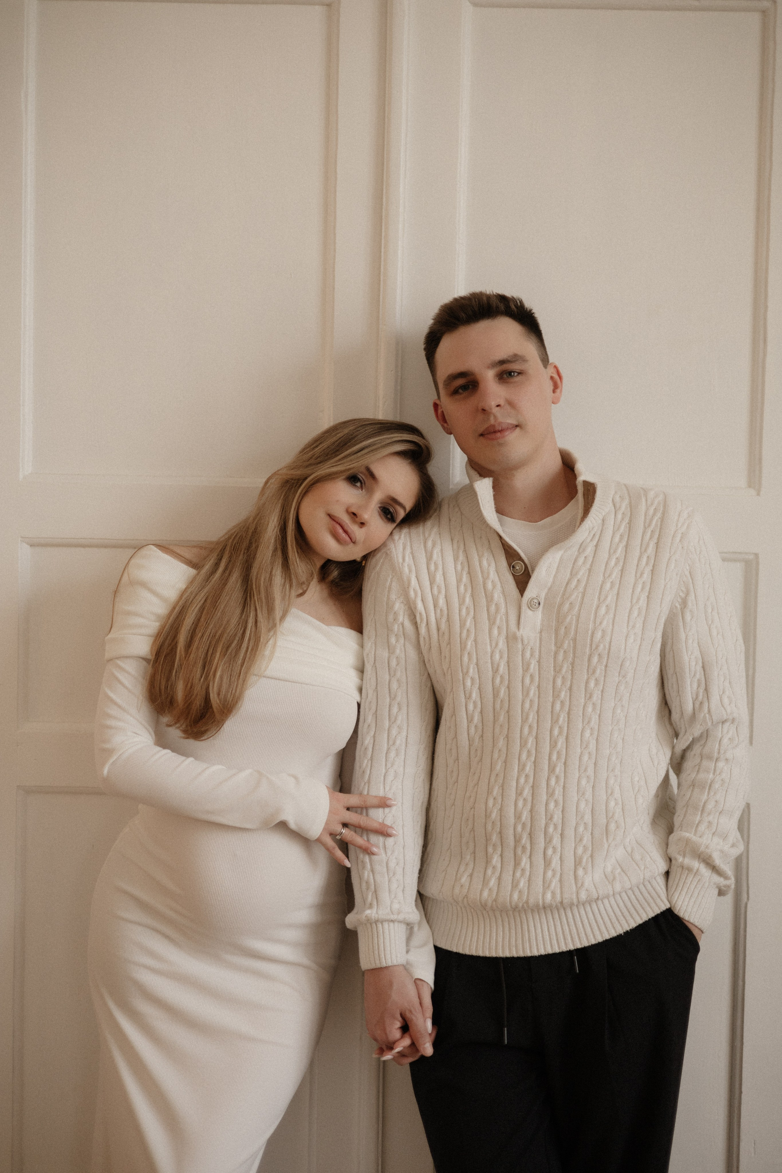 Беременная фотосессия в студии. Свадебный и портретный фотограф в Москве Анастасия Масюк