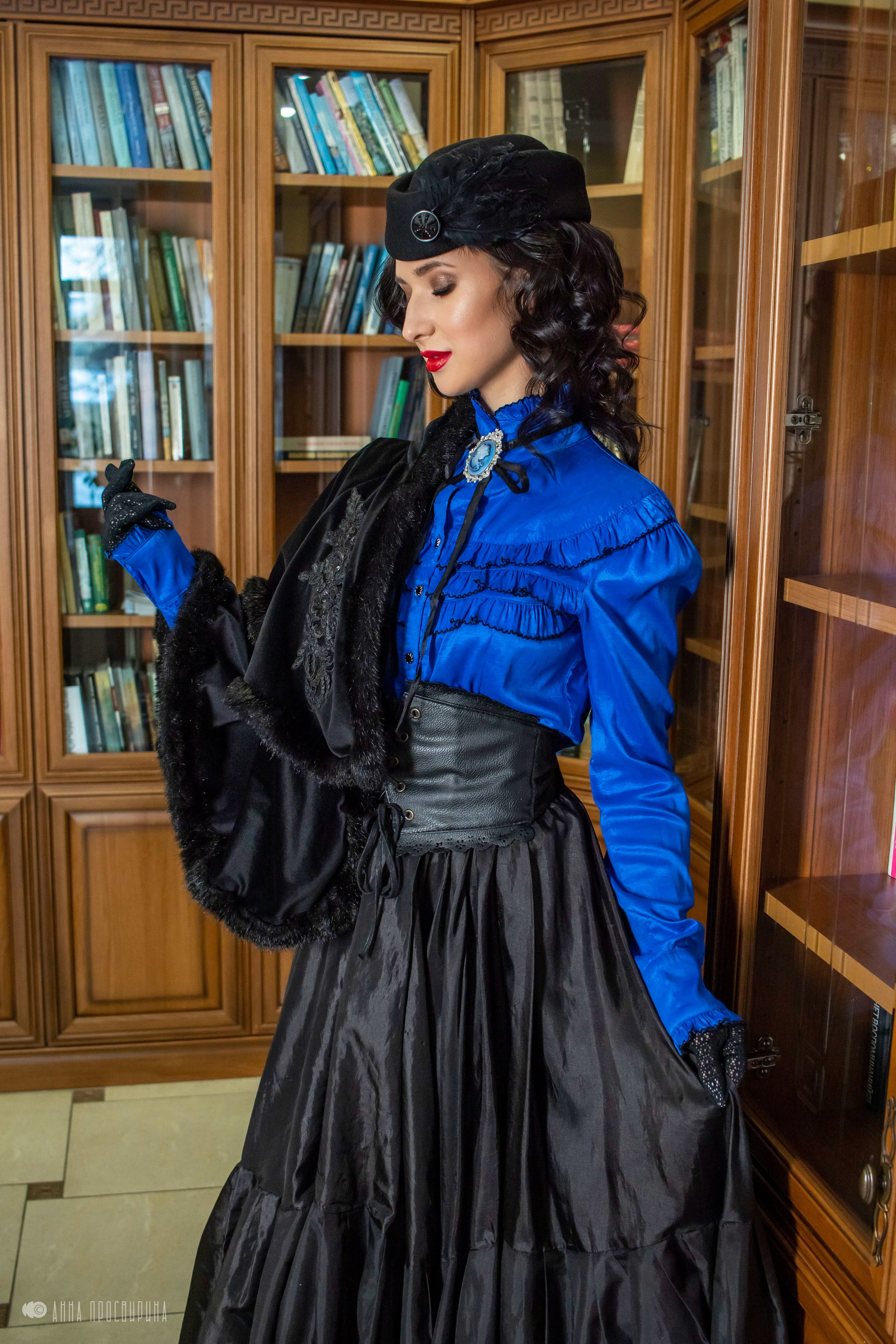 Тематическая фотосессия в библиотеке. Ваш фотограф в Санкт-Петербурге Анна Просвирина