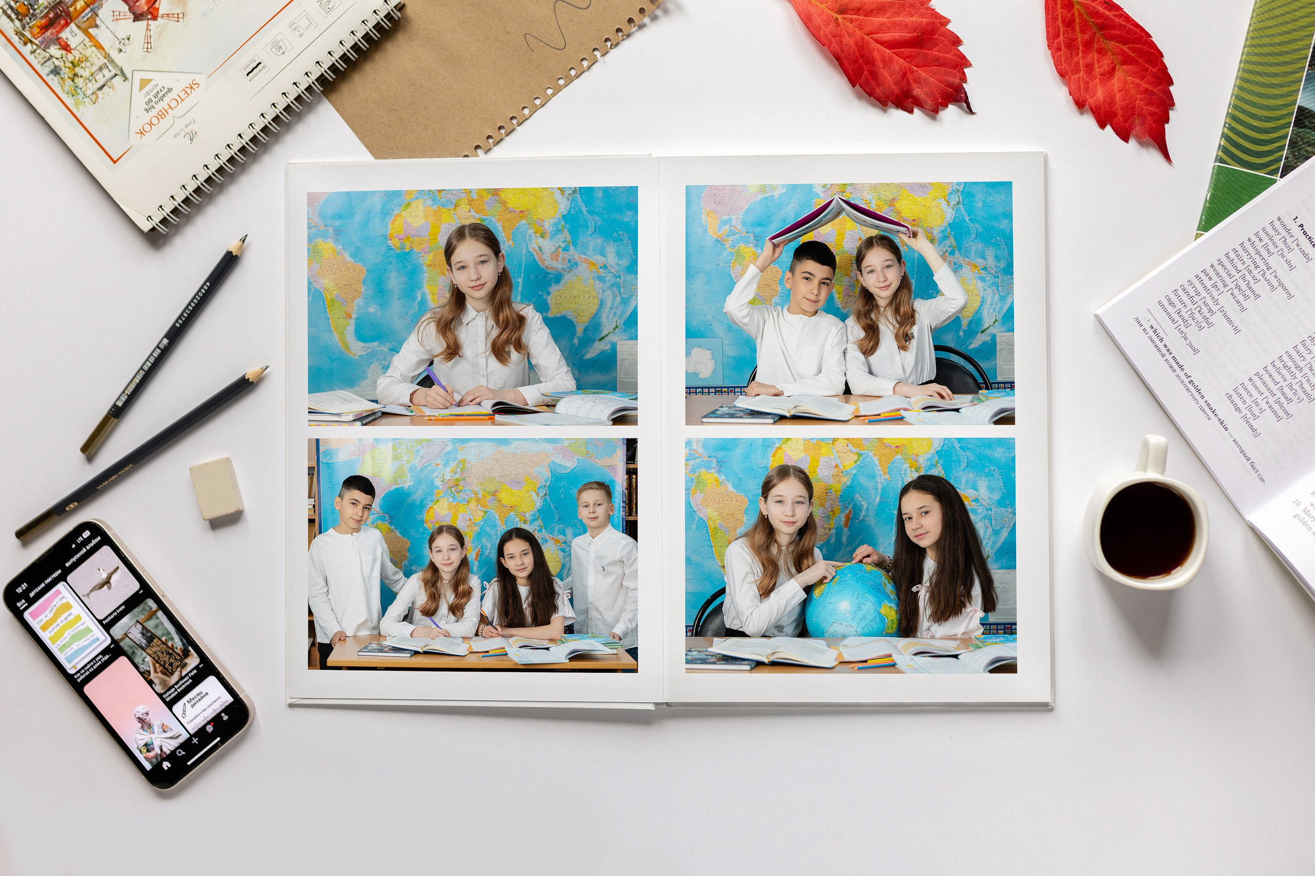 5-разворотов. Студия детской игровой фотографии COLOUR