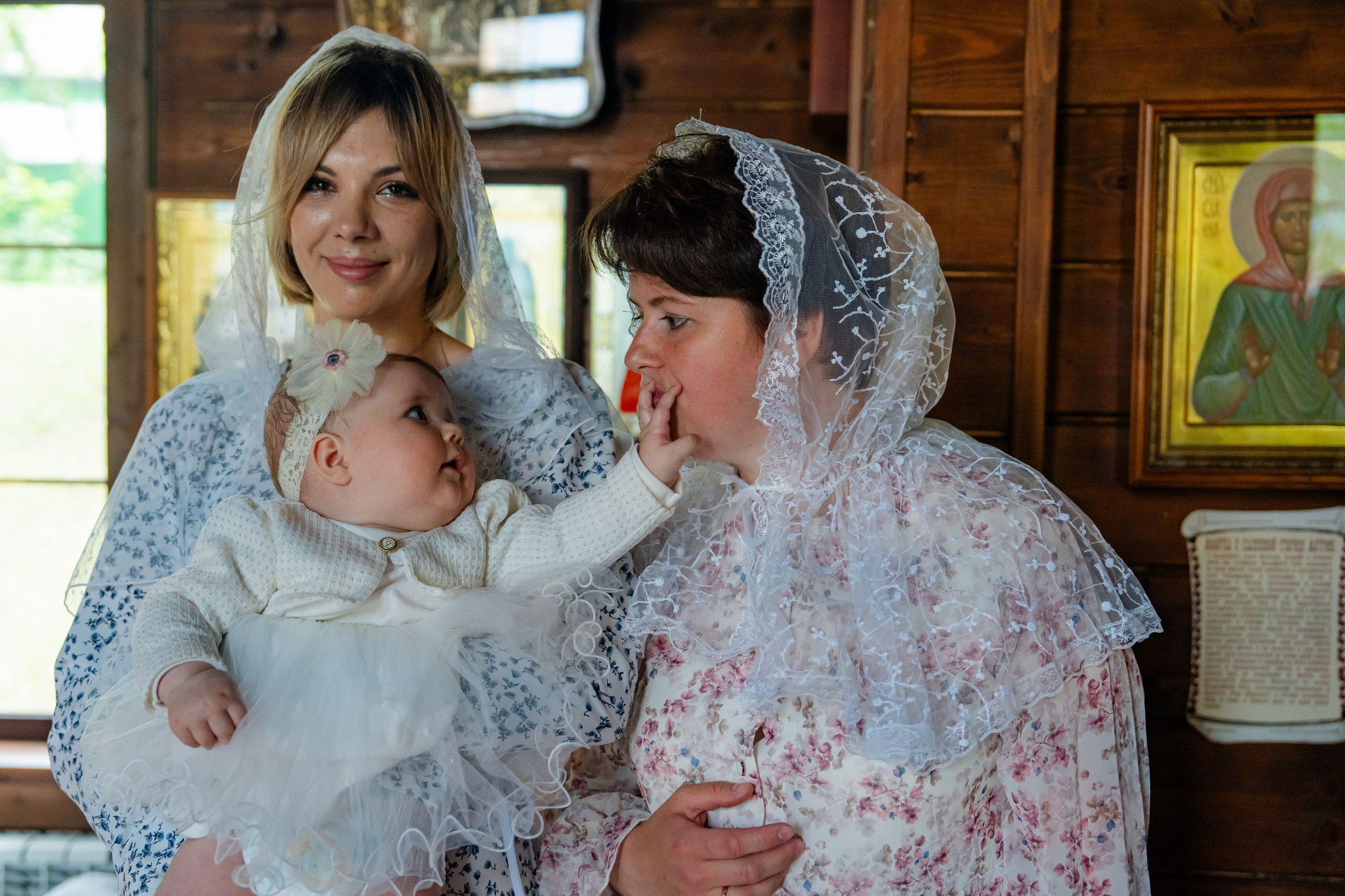 Таинство Крещения Евгении. Крамер Юлиана детский и семейный фотограф