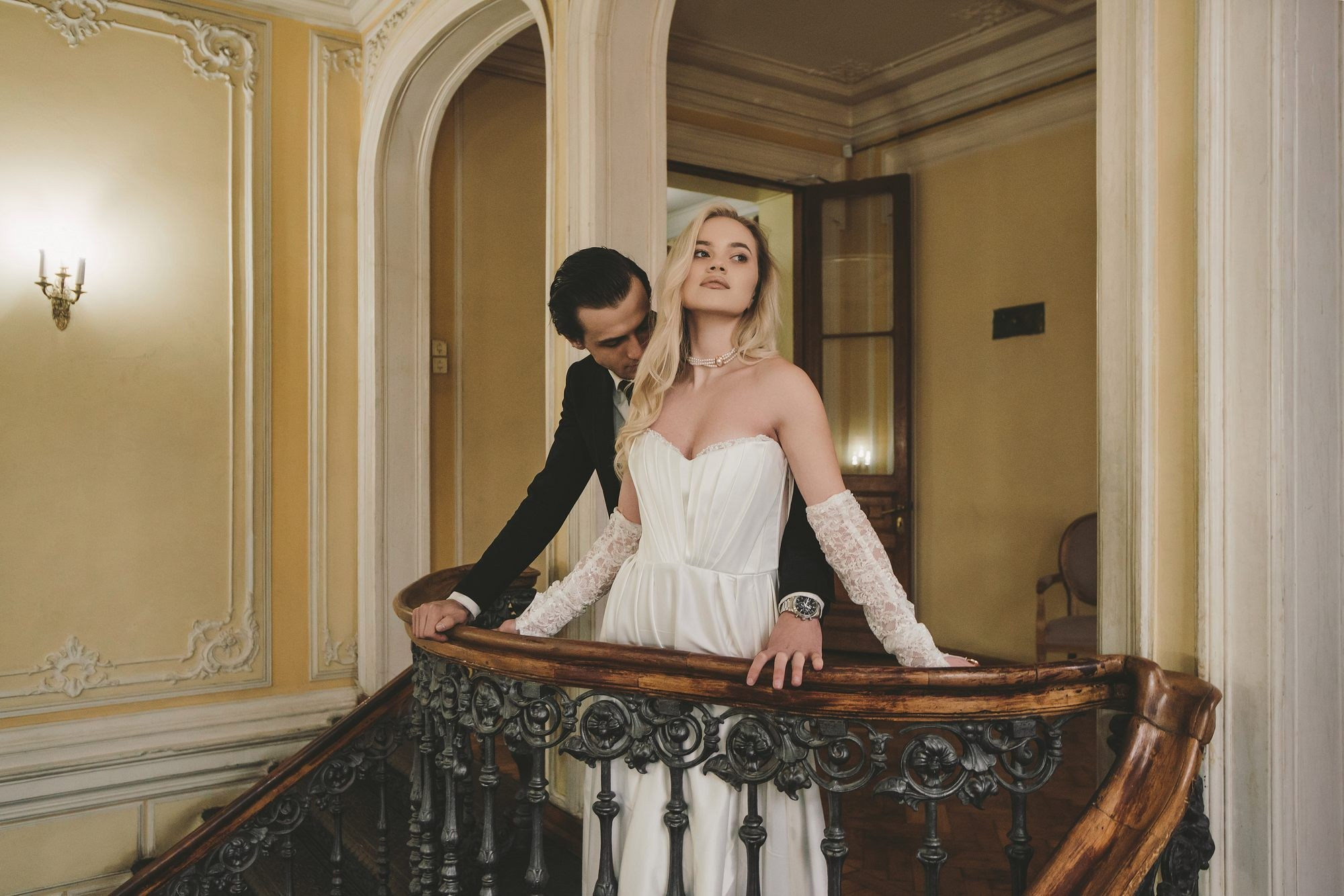 Свадебная фотосессия в Пушкинской библиотеке. Сергей Гладков свадебный фотограф в Москве