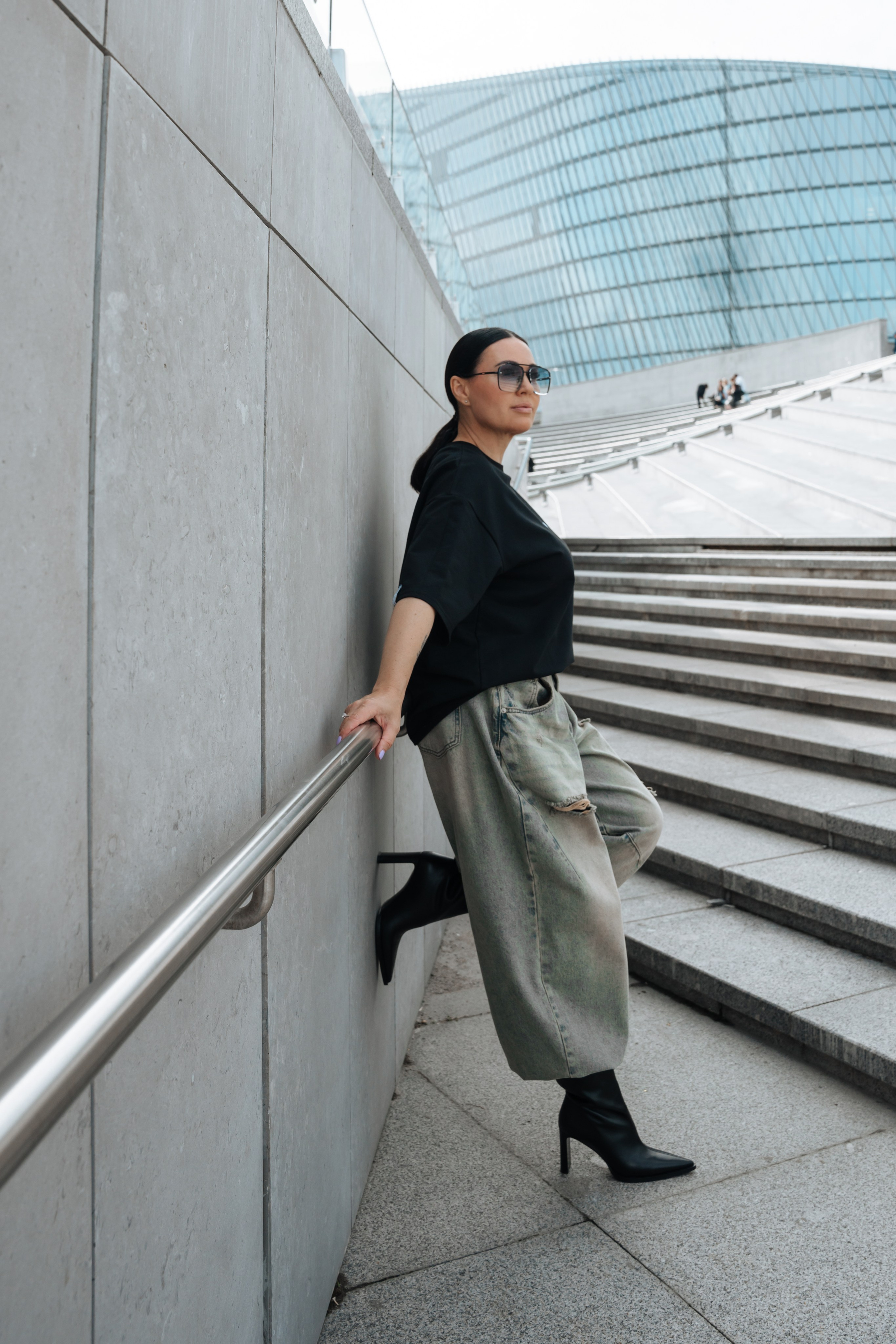 Елена. Лахта центр. Портретный фотограф в Санкт-Петербурге Дмитриева Наталия