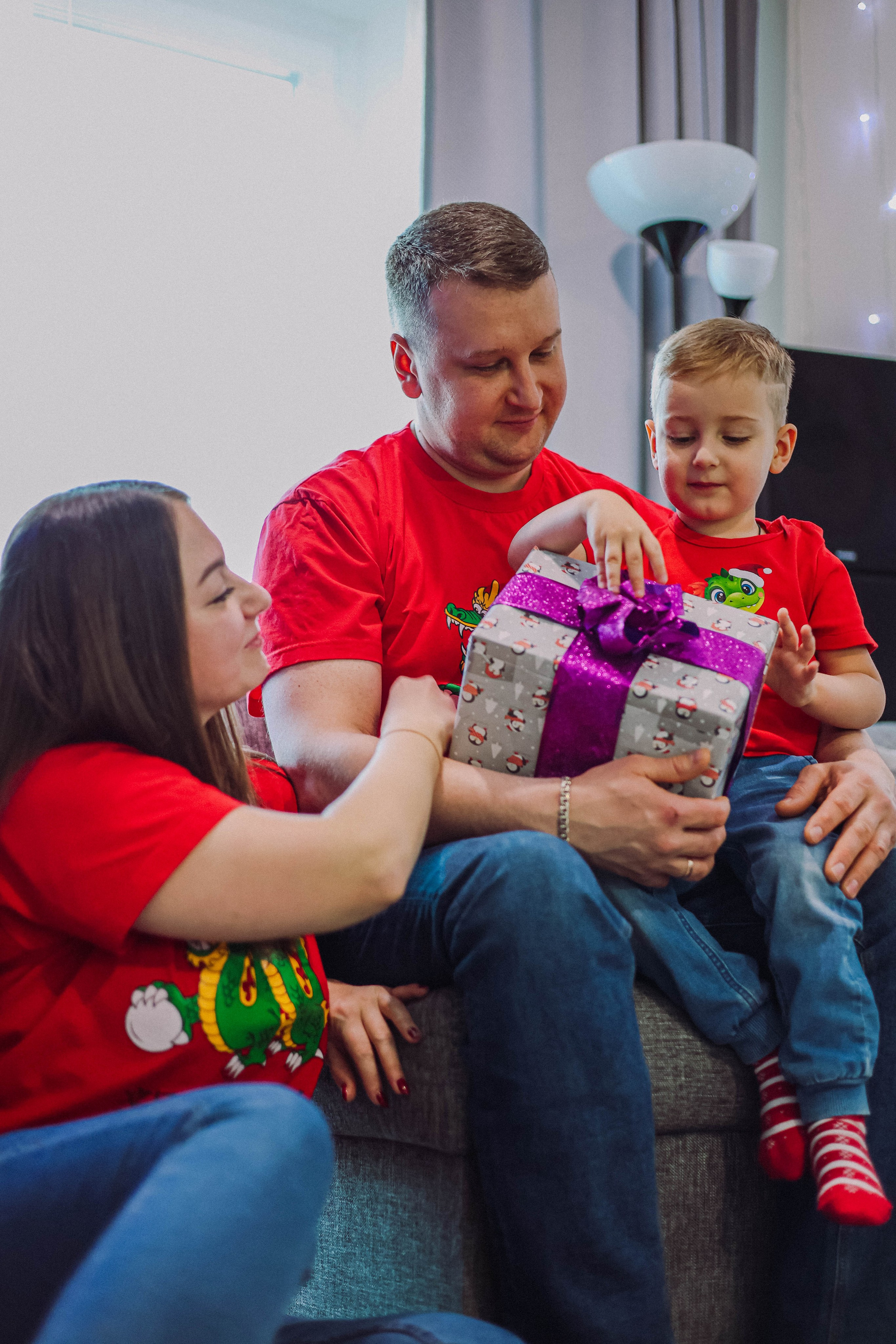 Домашняя история «Алла и ее семья». Фотограф в Москве Анастасия Калинина