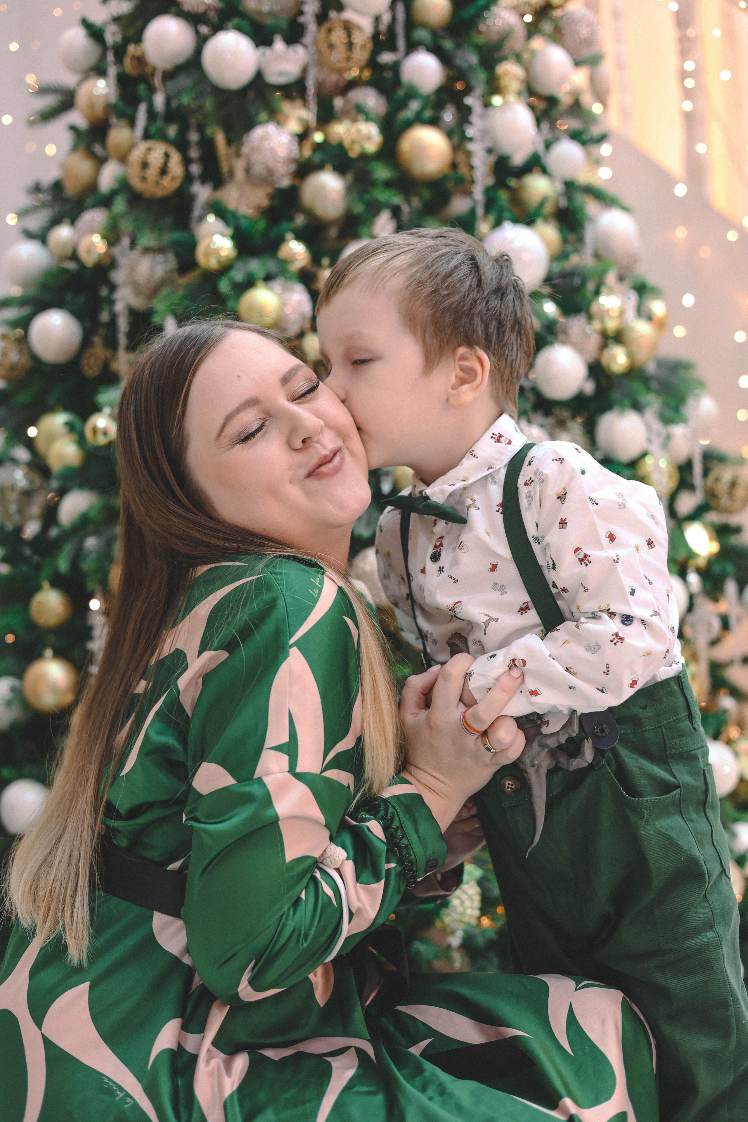 Новогодняя история «Яна и ее семья». Фотограф в Москве Анастасия Калинина