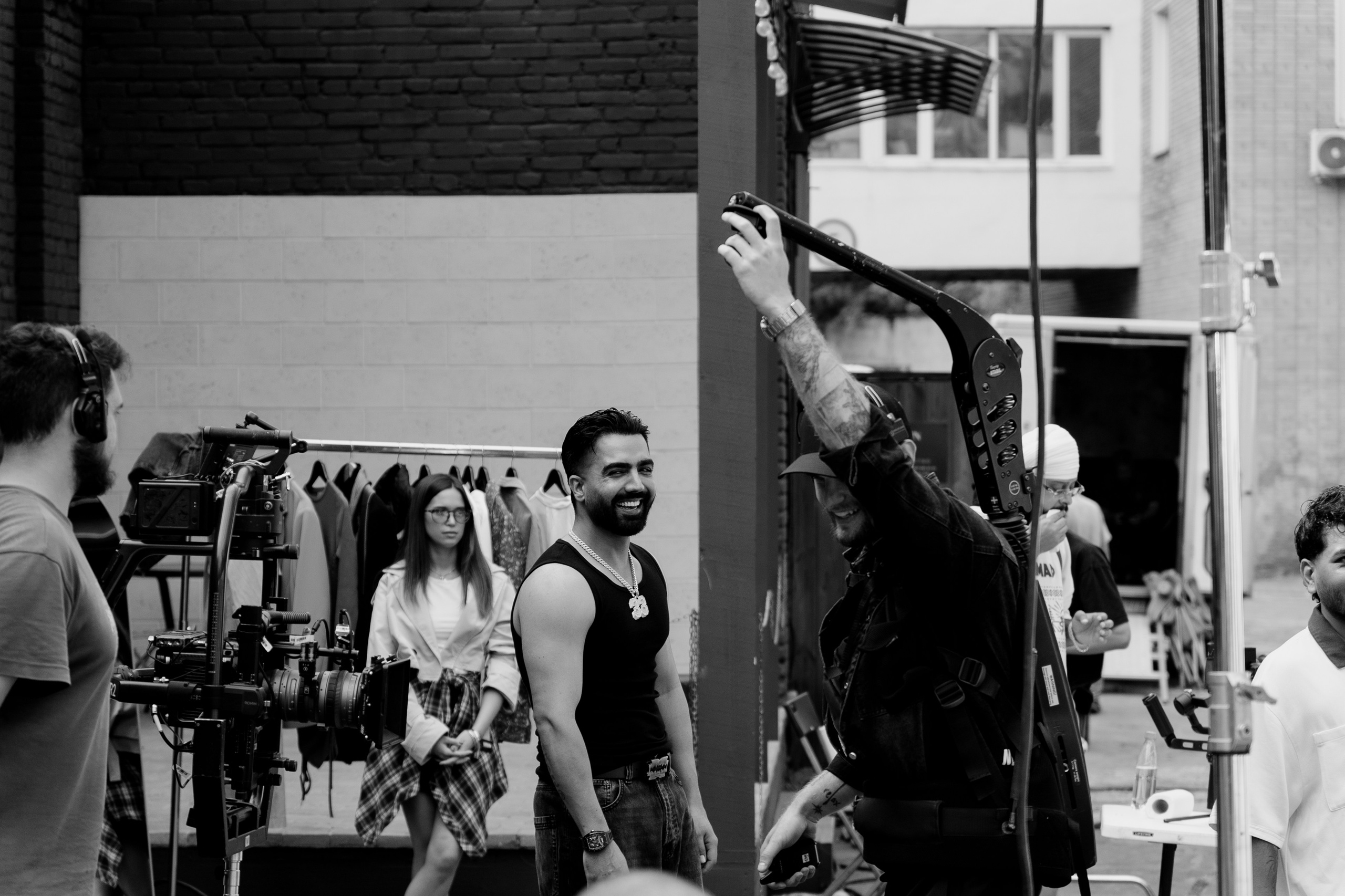 Съемки клипа. Портретный фотограф в Санкт-Петербурге Филатов Максим